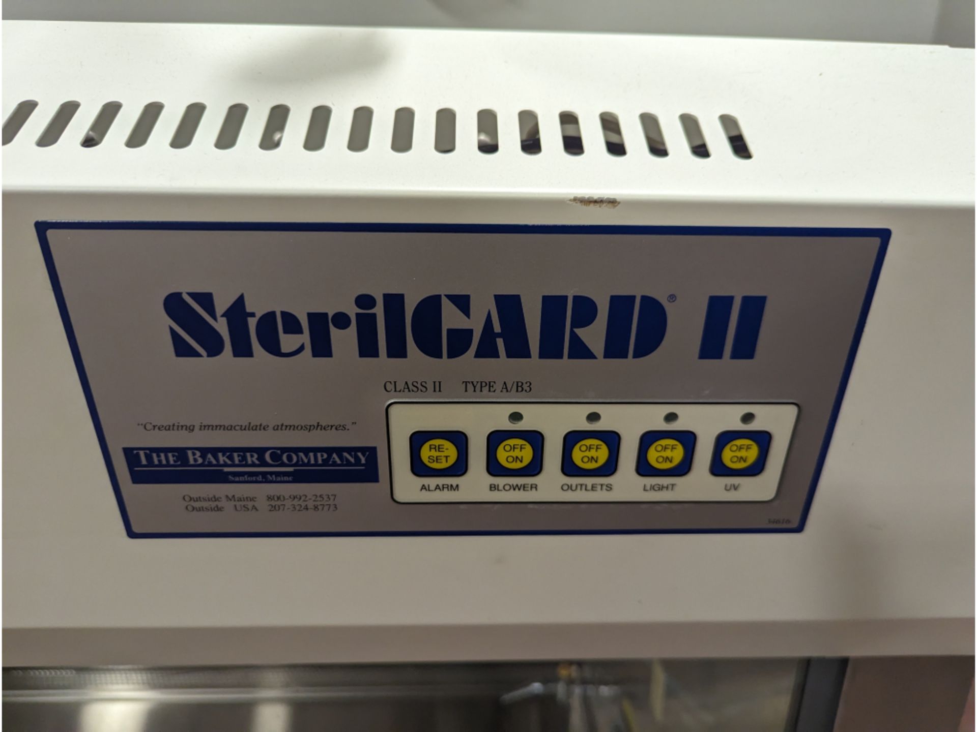 Baker Company Sg-400 SterilGard Biological Safety Cabinet - Image 4 of 6