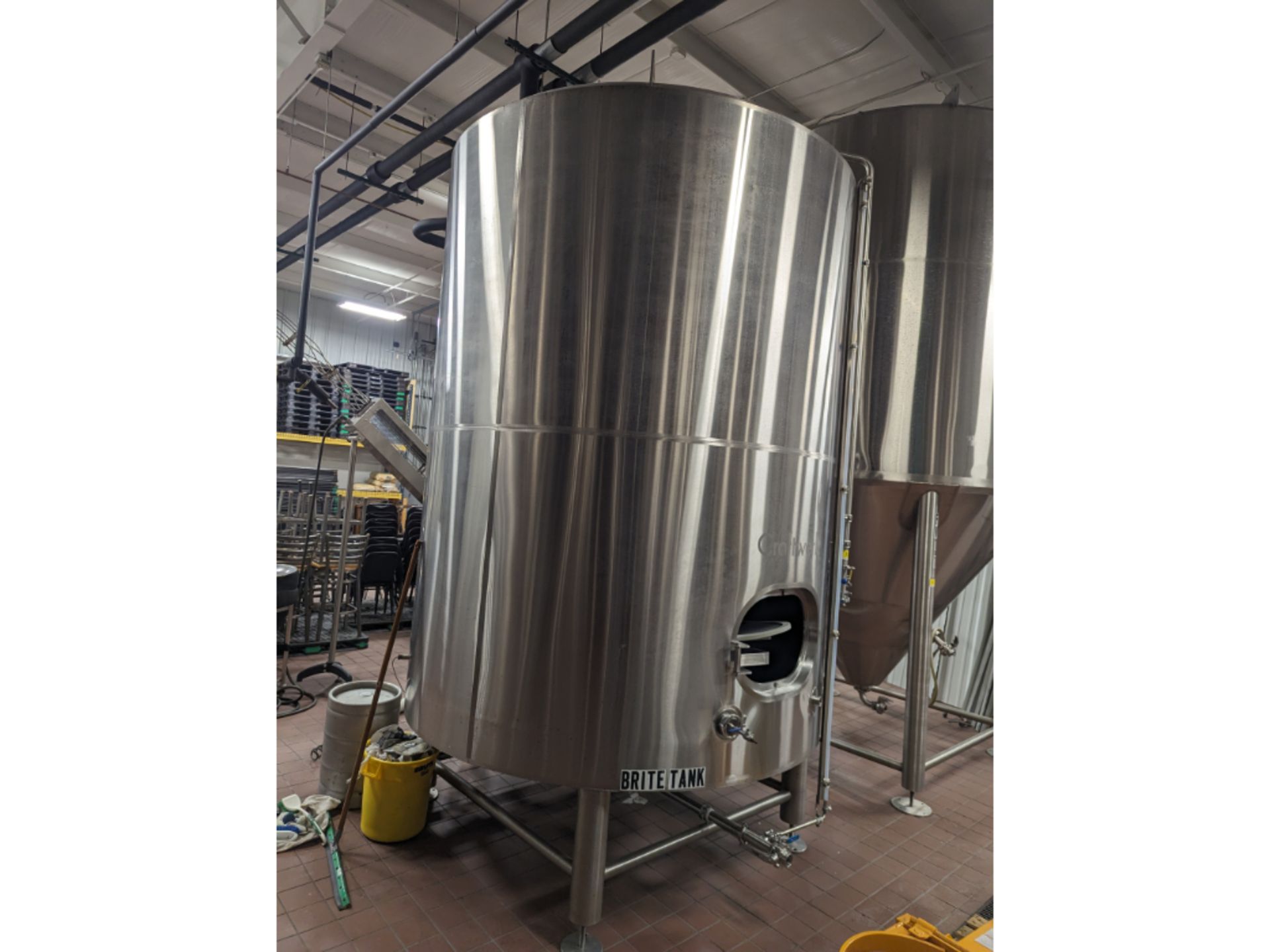 2013 Craftwerk 100 BBL Jacketed Brite Tank