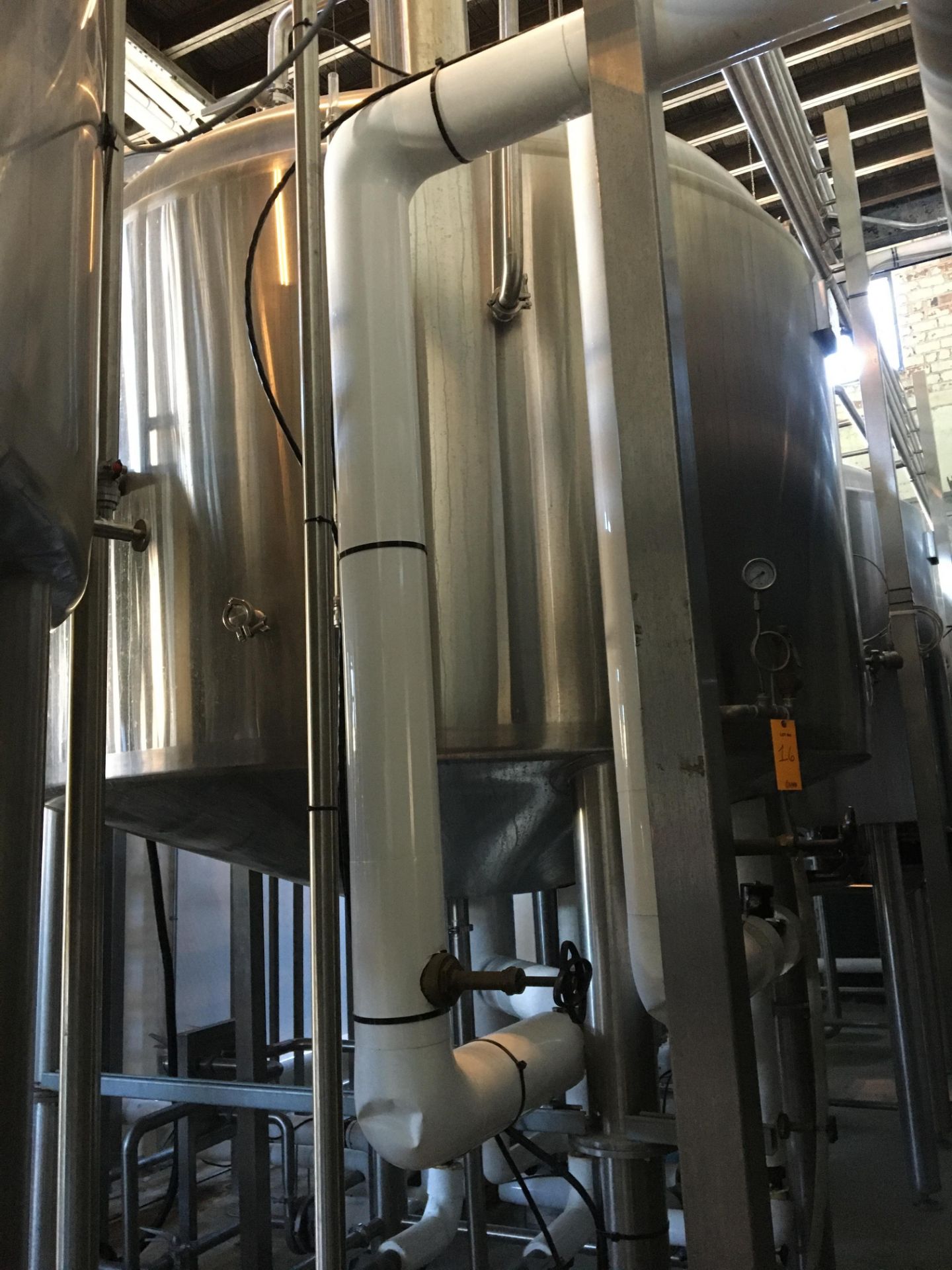 Complete 20 BBL Brewhouse Including 20-BBL Minnetonka Whirlpool Tank Stainless Steel; - Image 12 of 75