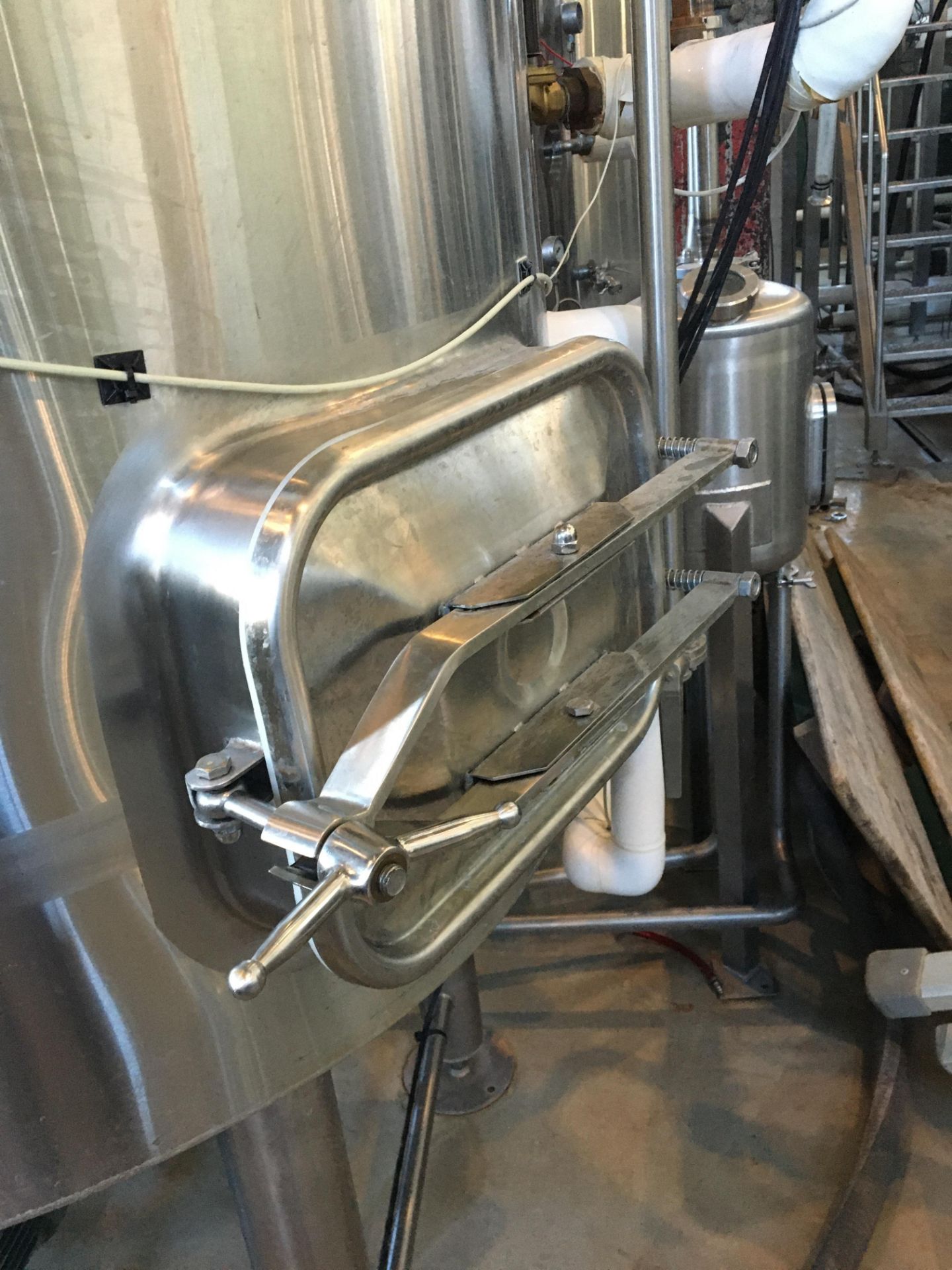 Complete 5 BBL Brewhouse Including 5-BBL Minnetonka Brew kettle/Whirlpool Tank, Stainless Steel; - Image 47 of 66