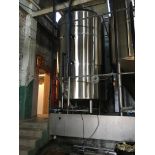 80-BBL Minnetonka Bright Tank Stainless Steel; storage for finished beer, Contains A 0-85 Psi Gauge,