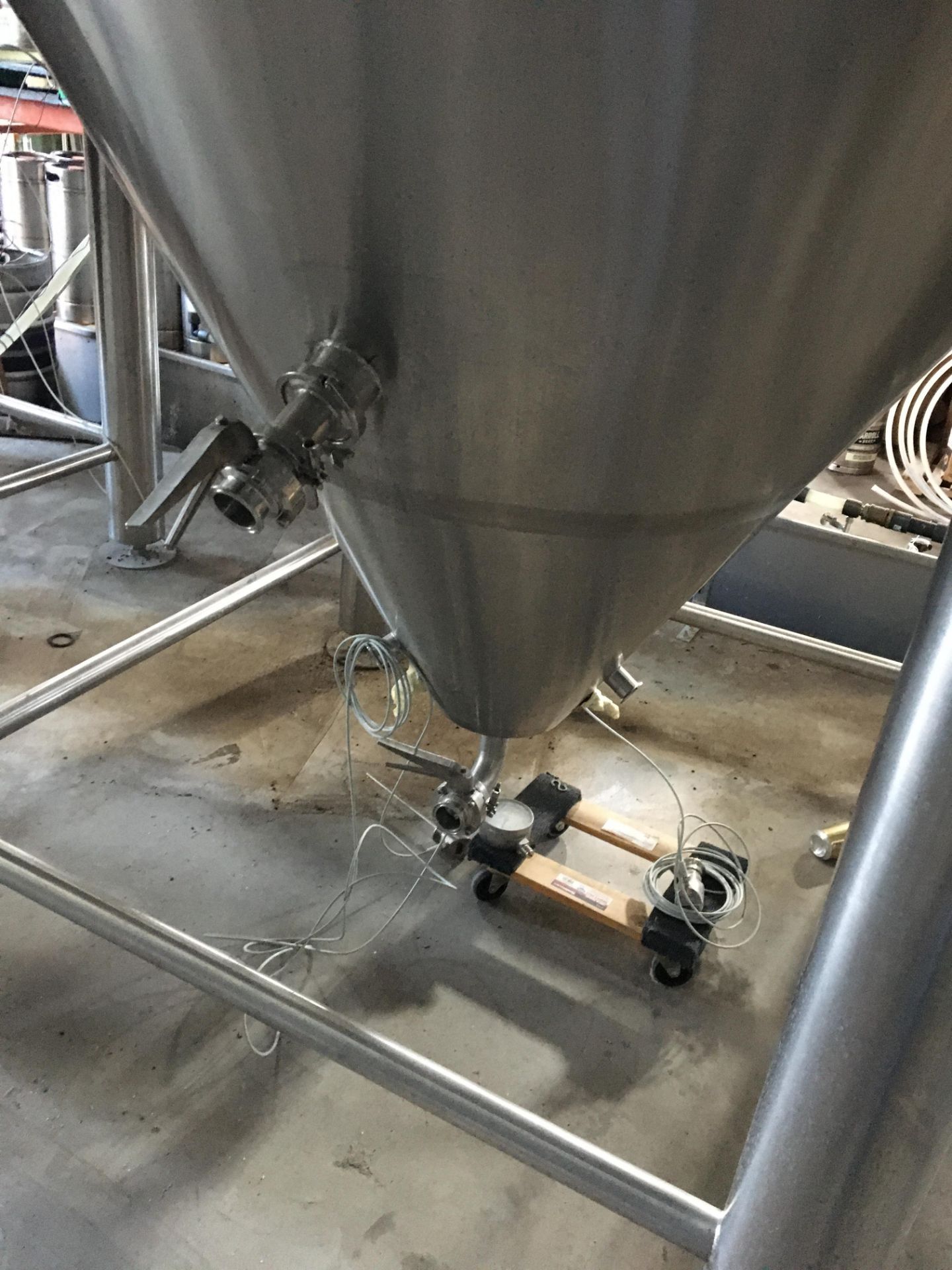 80-BBL Minnetonka Fermentation Tank, Model 80-BBL, Year 2017, Stainless Steel; Vessel store wort and - Image 6 of 8