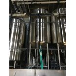 80-BBL Minnetonka Fermentation Tank, Model 80-BBL, Year 2017, Stainless Steel; Vessel store wort and