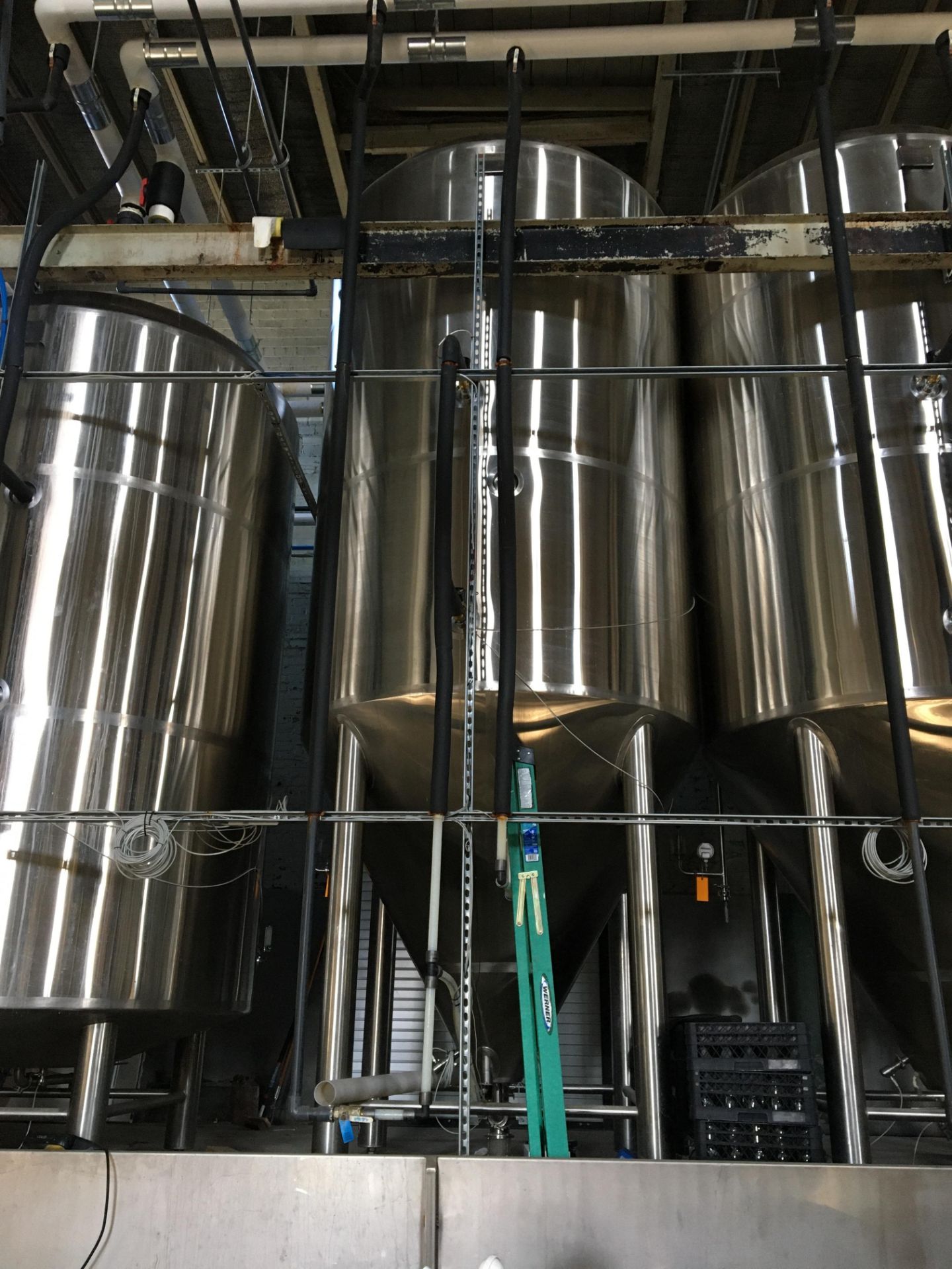 80-BBL Minnetonka Fermentation Tank, Model 80-BBL, Year 2017, Stainless Steel; Vessel store wort and