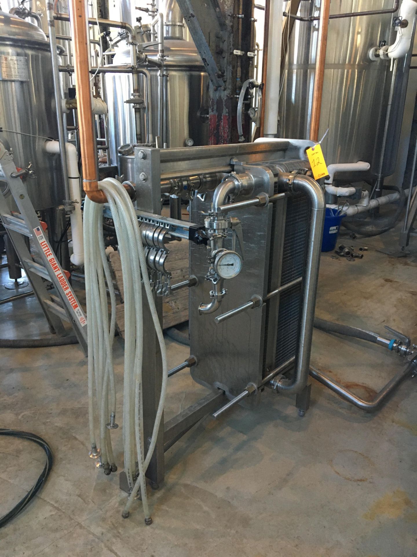Complete 5 BBL Brewhouse Including 5-BBL Minnetonka Brew kettle/Whirlpool Tank, Stainless Steel; - Image 14 of 66
