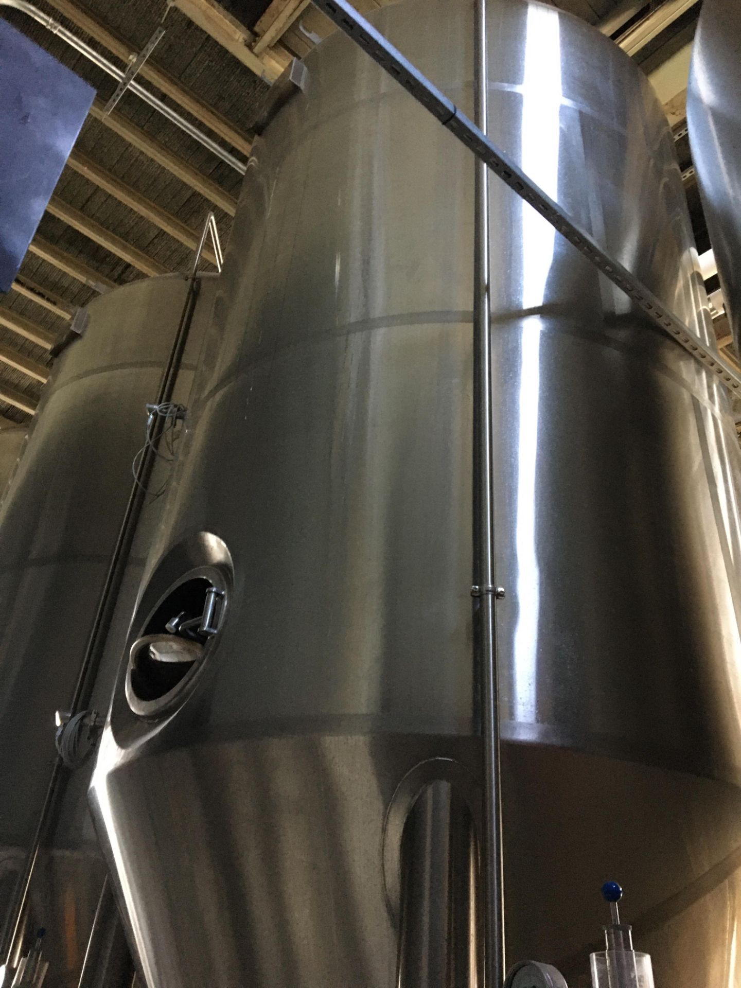 80-BBL Minnetonka Fermentation Tank, Model 80-BBL, Year 2017, Stainless Steel; Vessel store wort and - Image 6 of 14