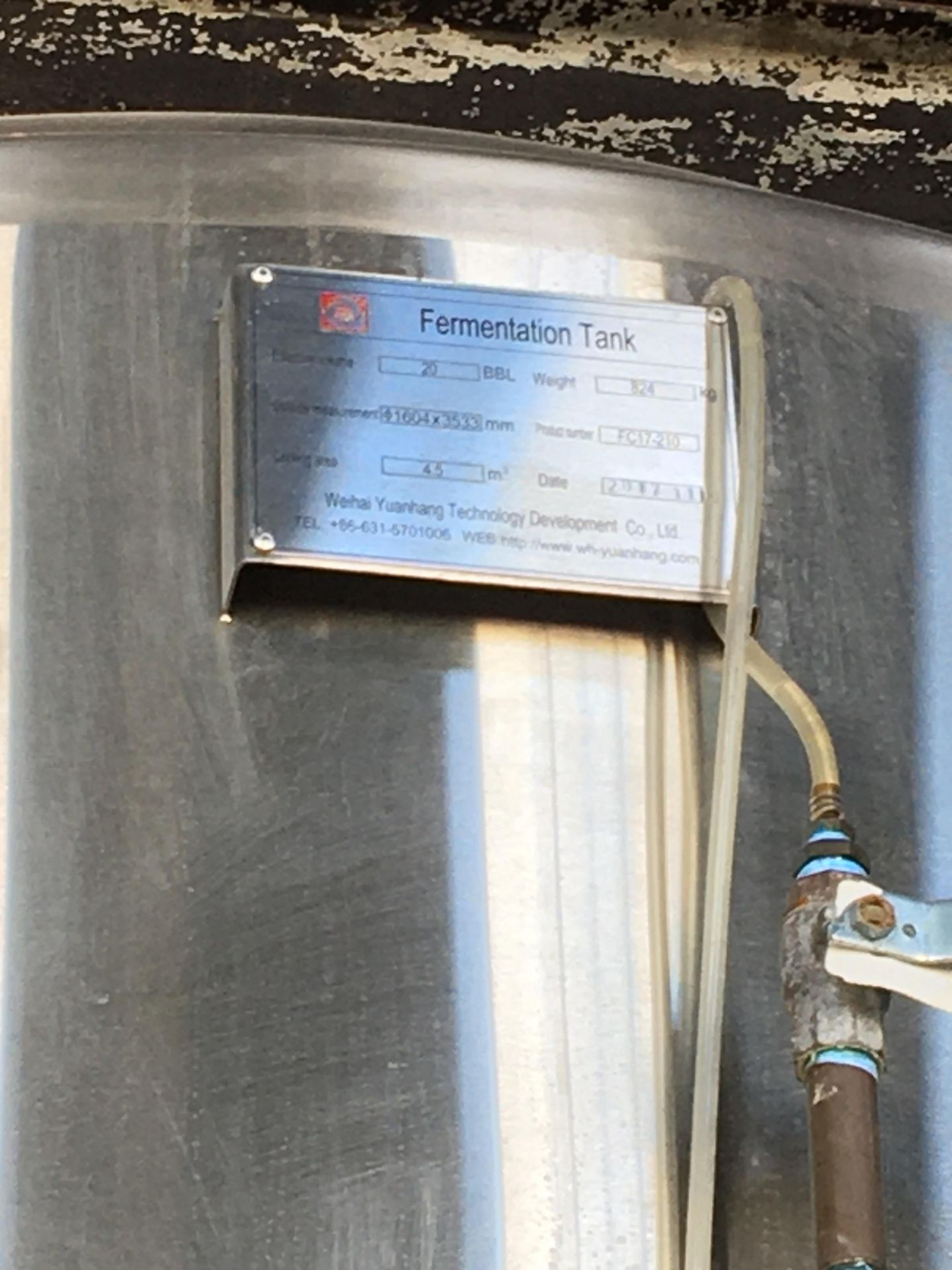 20-BBL Minnetonka Fermentation Tank - Image 15 of 17