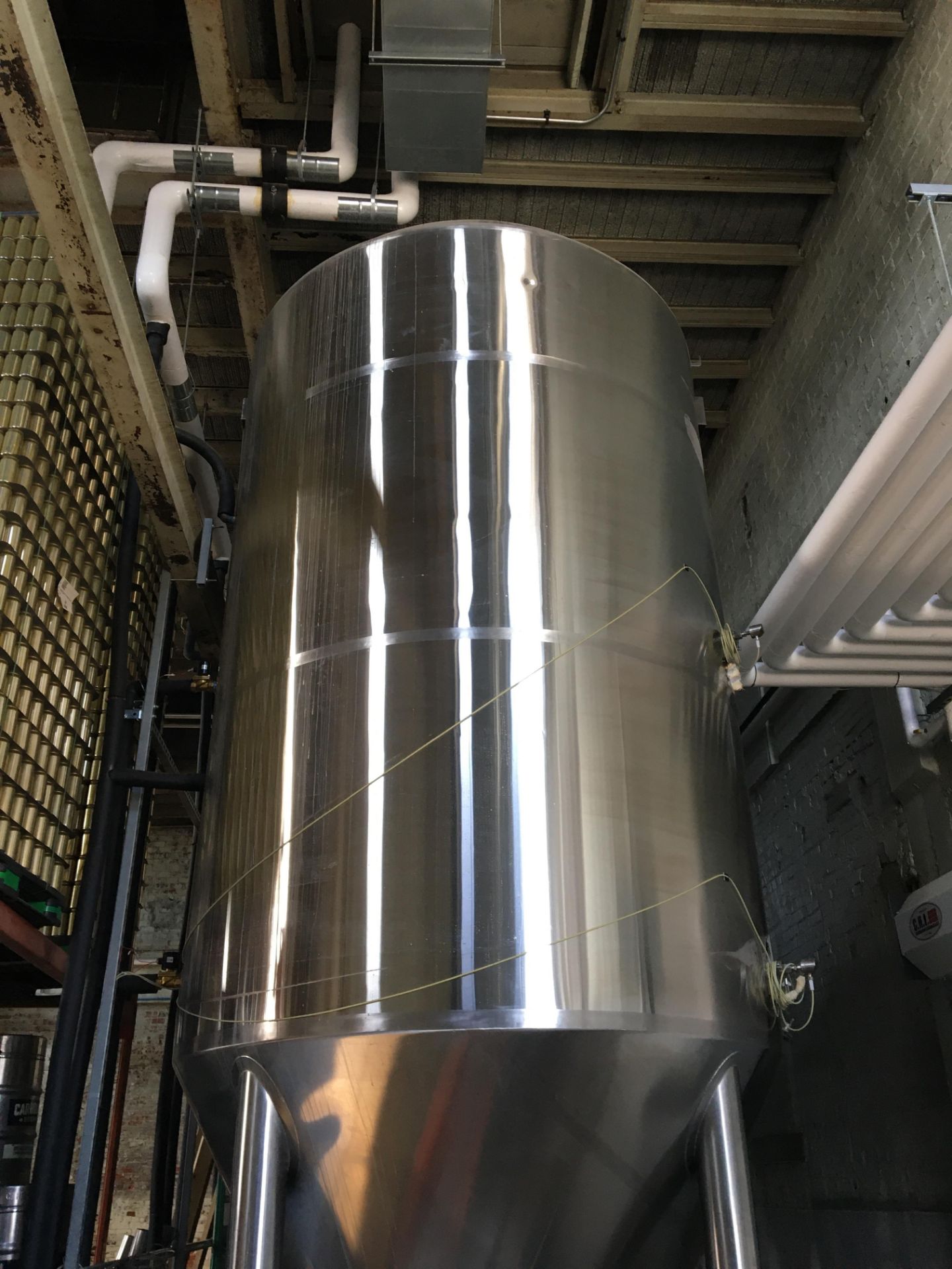 80-BBL Minnetonka Fermentation Tank, Model 80-BBL, Year 2017, Stainless Steel; Vessel store wort and - Image 3 of 9