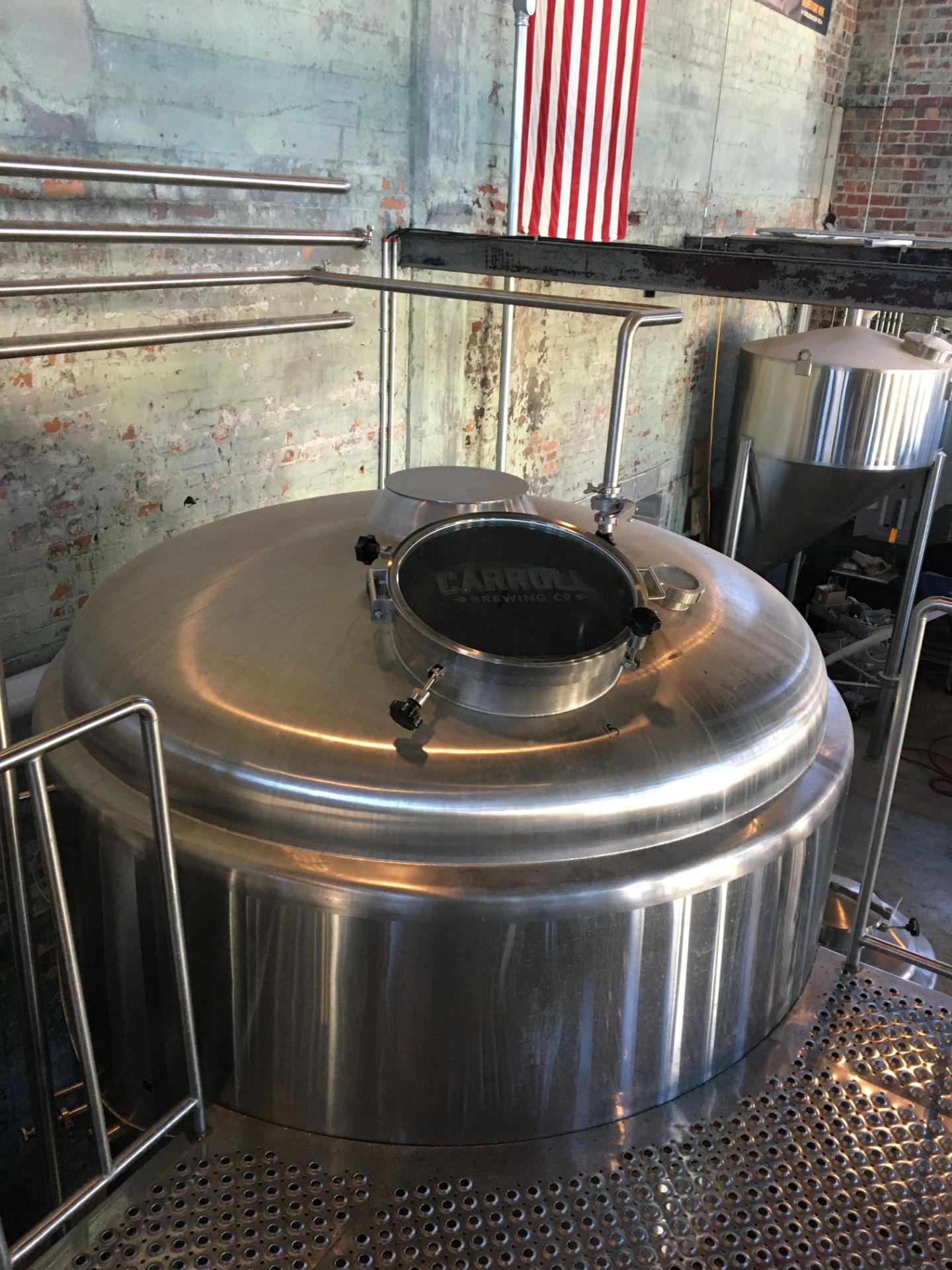 Complete 20 BBL Brewhouse Including 20-BBL Minnetonka Whirlpool Tank Stainless Steel; - Image 6 of 75