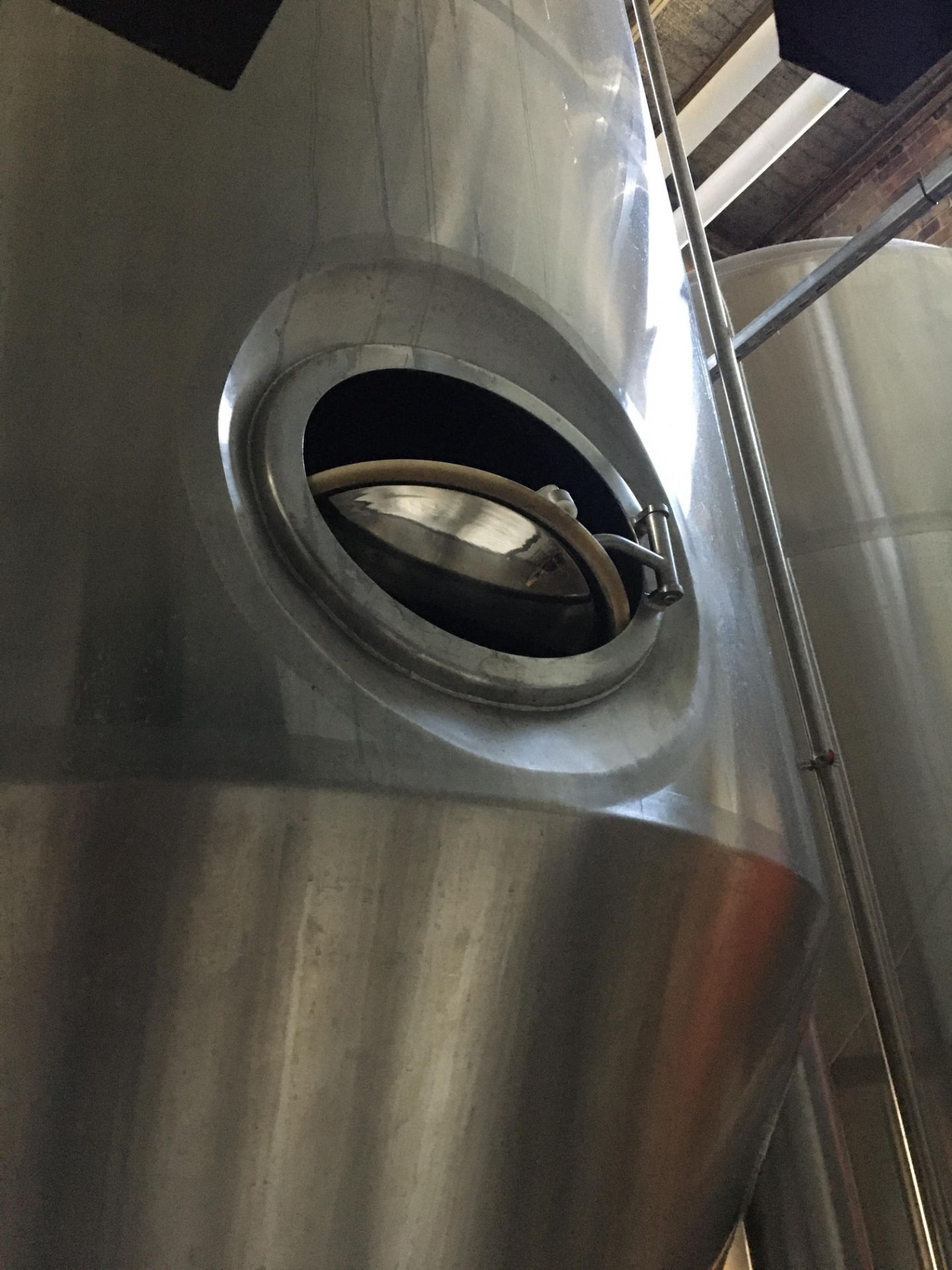 80-BBL Minnetonka Fermentation Tank, Model 80-BBL, Year 2017, Stainless Steel; Vessel store wort and - Image 10 of 14