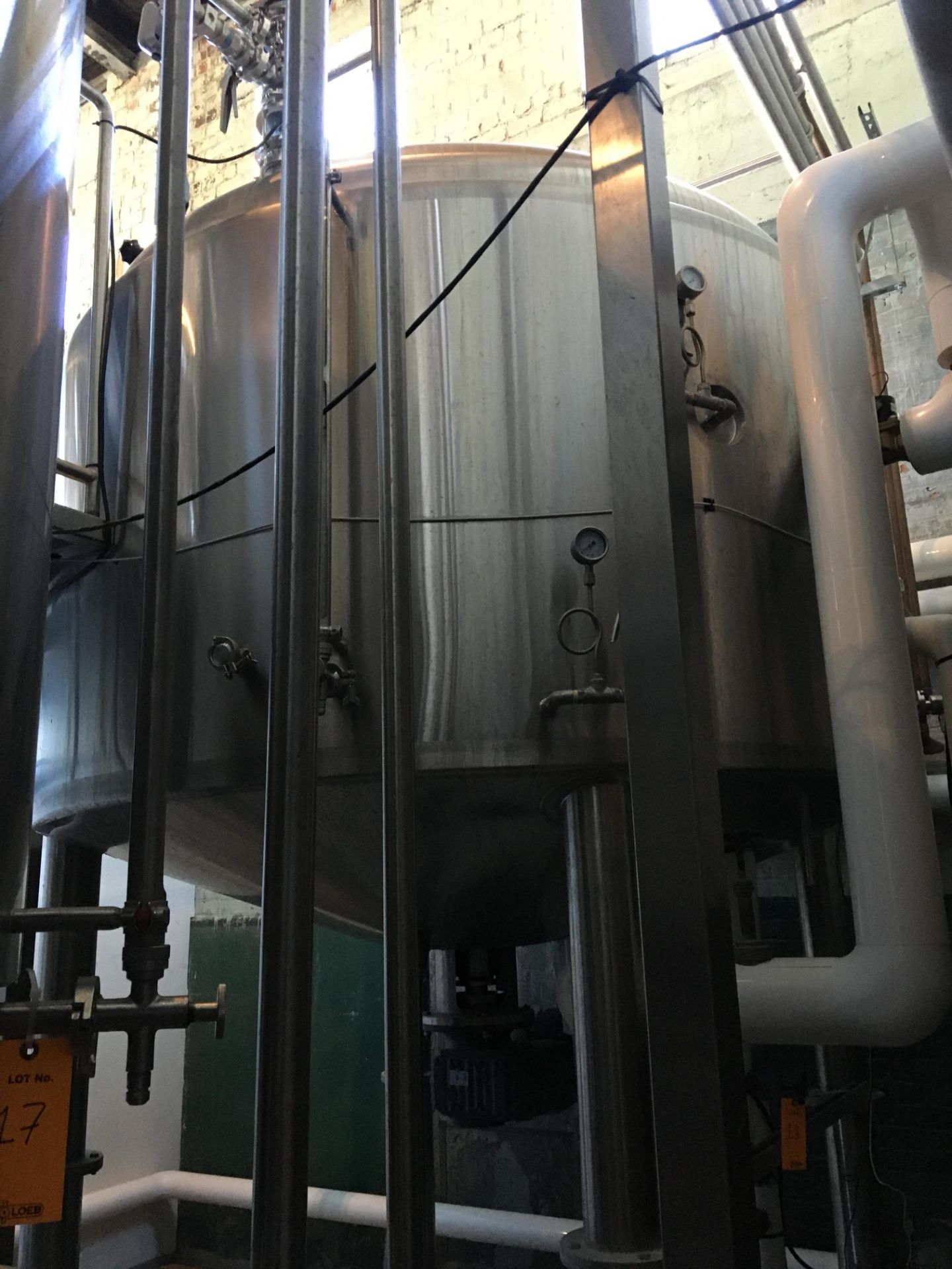 Complete 20 BBL Brewhouse Including 20-BBL Minnetonka Whirlpool Tank Stainless Steel; - Image 13 of 75