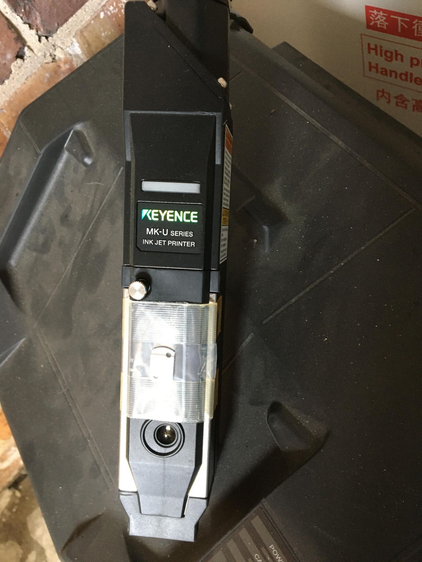 Keyence MK Ink Jet Printer, Model MK-U Series, Keyence ink jet printer/ label maker - Image 9 of 13