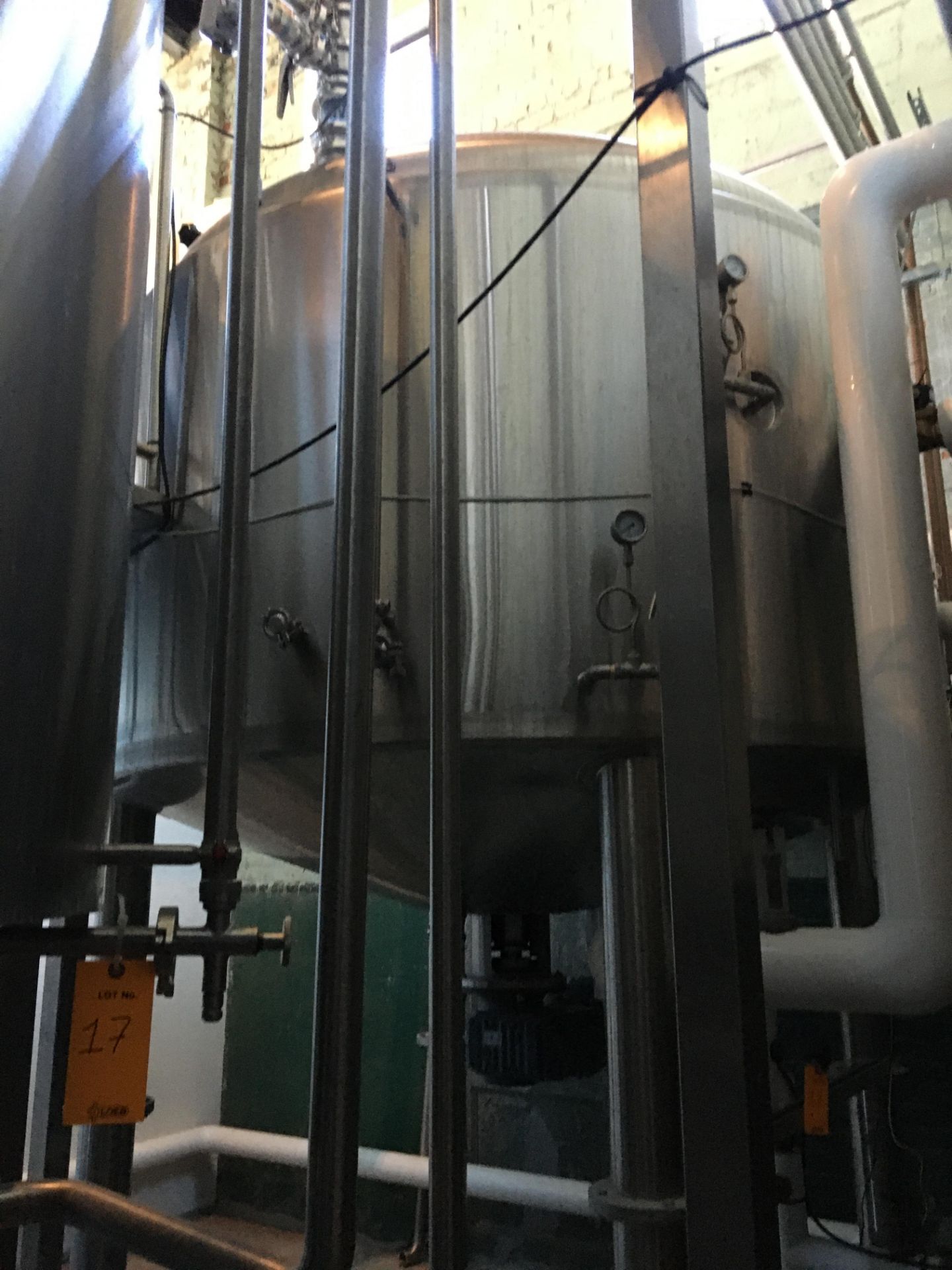 Complete 20 BBL Brewhouse Including 20-BBL Minnetonka Whirlpool Tank Stainless Steel; - Image 16 of 75