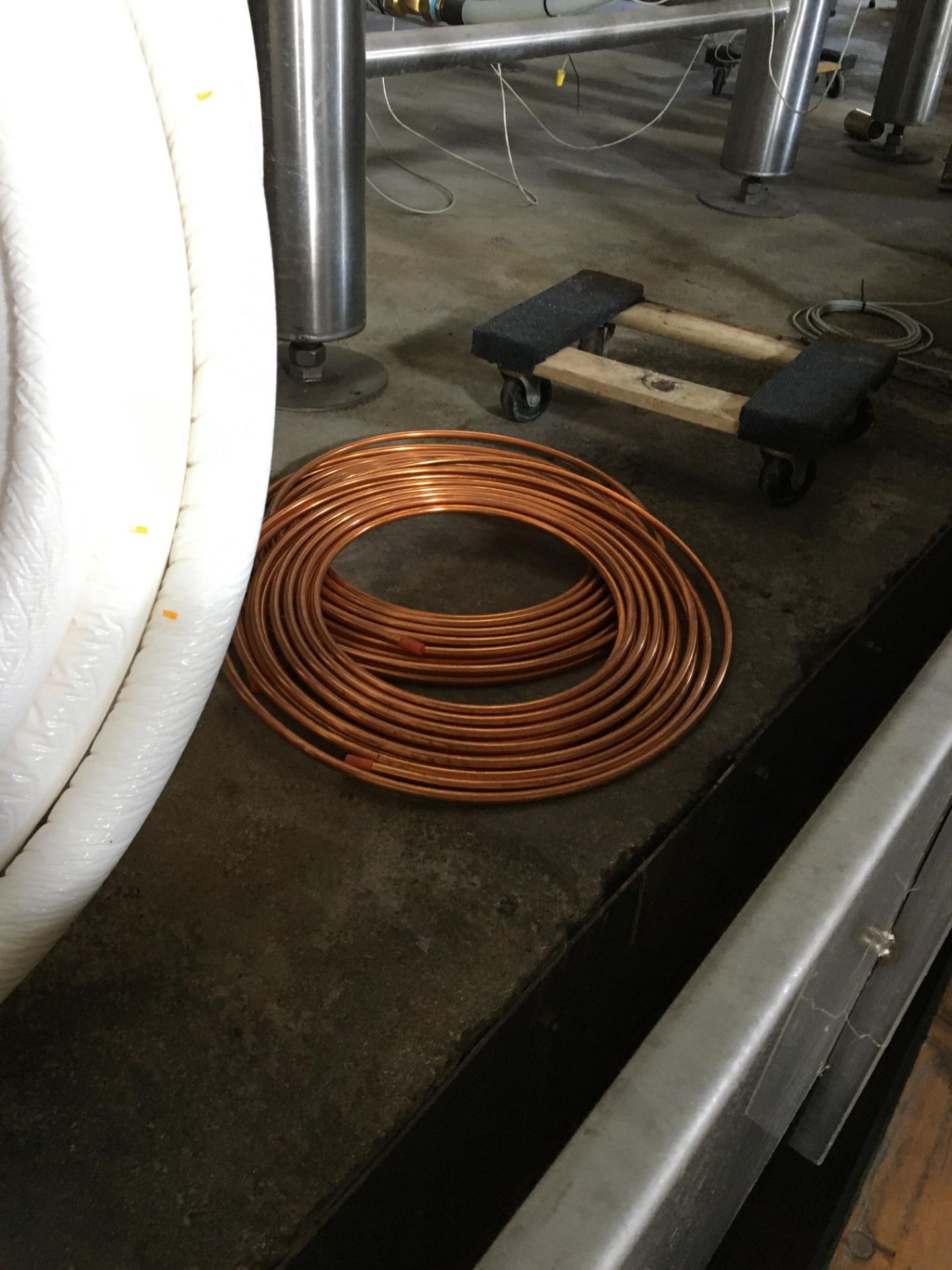 Approx. 500 Feet of Copper Pipe, Copper Pipe; only the copper pipe to do with the brewery - Image 26 of 29