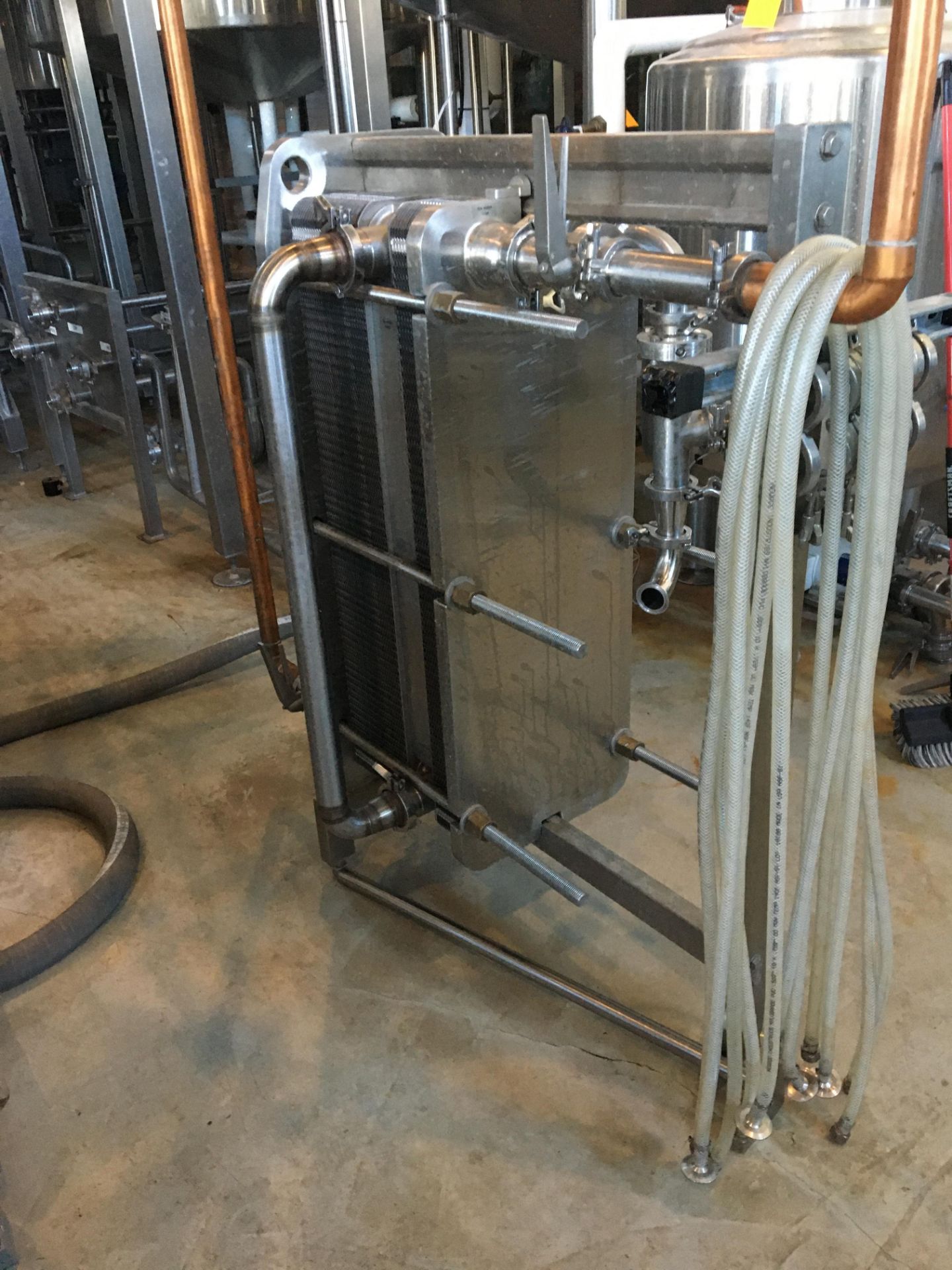 Complete 5 BBL Brewhouse Including 5-BBL Minnetonka Brew kettle/Whirlpool Tank, Stainless Steel; - Image 23 of 66