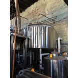 Complete 20 BBL Brewhouse Including 20-BBL Minnetonka Whirlpool Tank Stainless Steel;