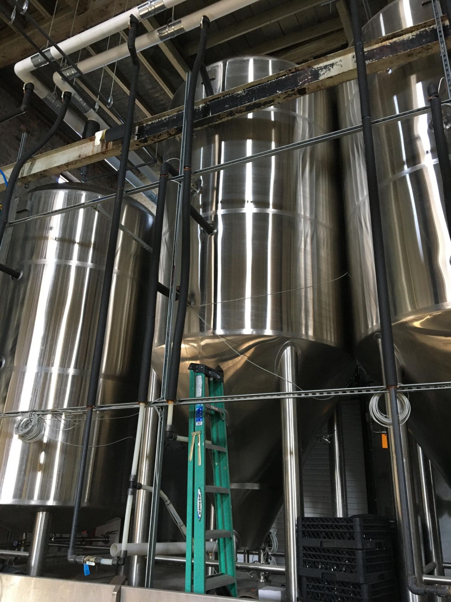 80-BBL Minnetonka Fermentation Tank, Model 80-BBL, Year 2017, Stainless Steel; Vessel store wort and - Image 2 of 14
