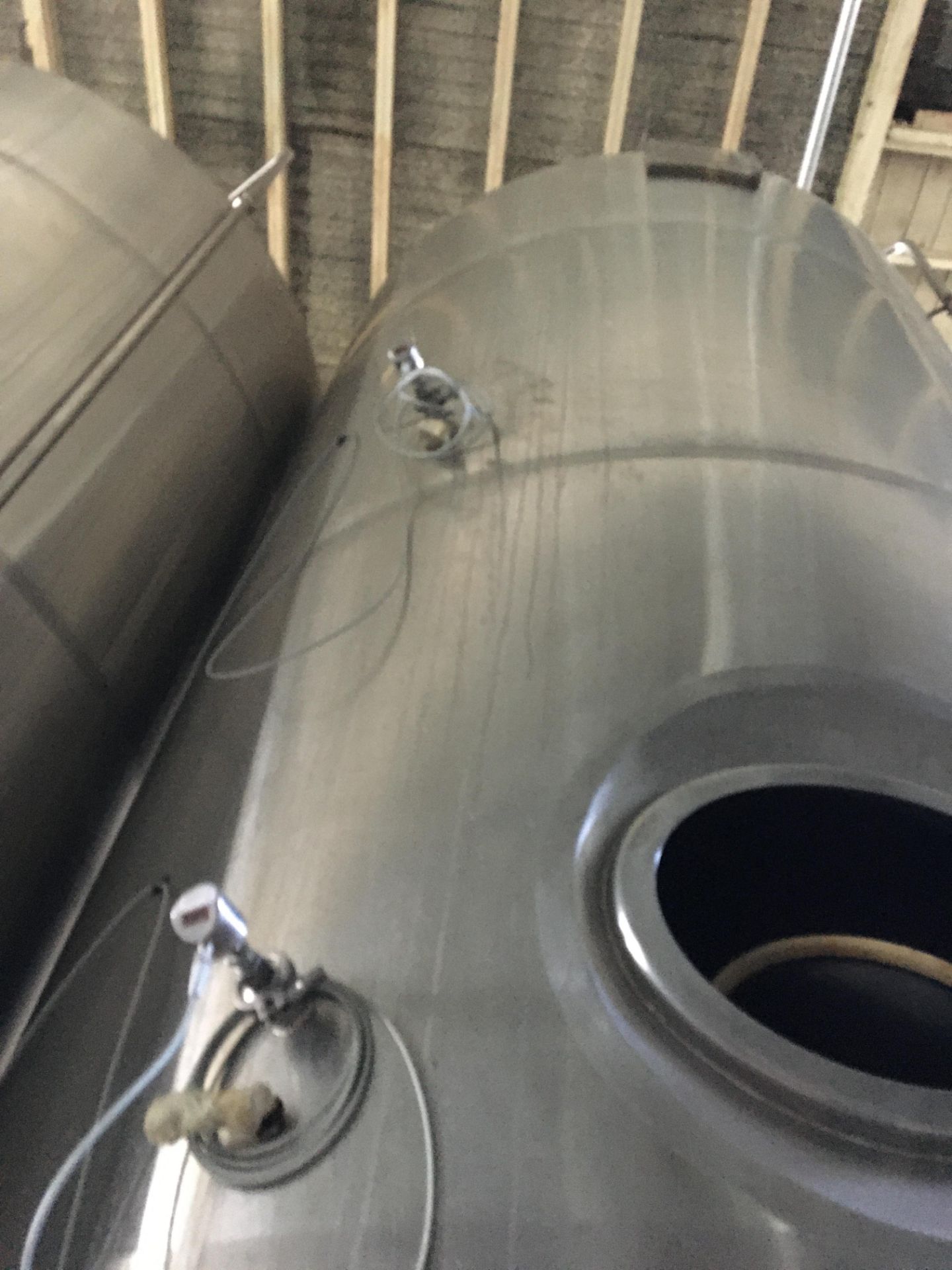 80-BBL Minnetonka Fermentation Tank, Model 80-BBL, Year 2017, Stainless Steel; Vessel store wort and - Image 13 of 17