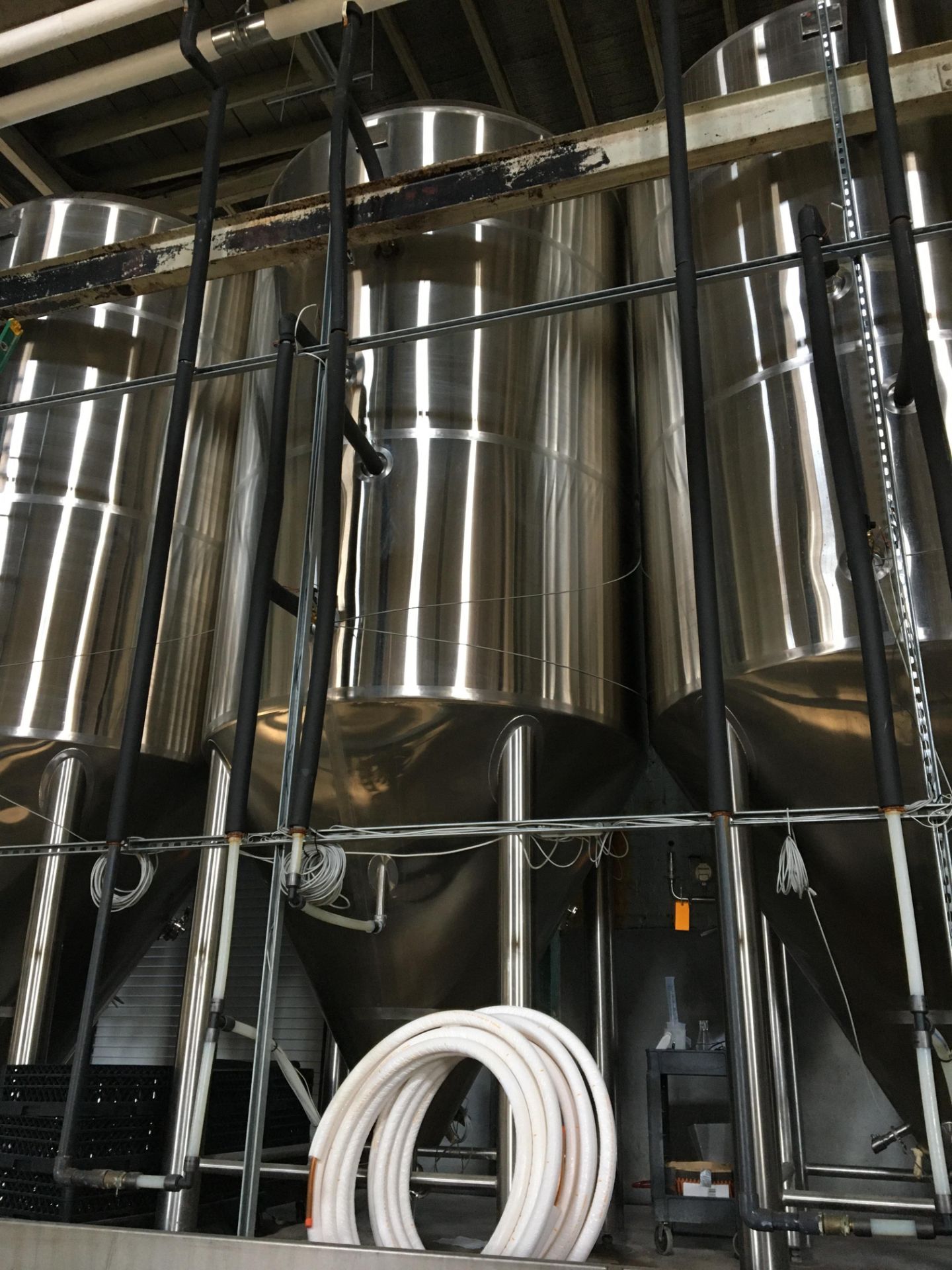 80-BBL Minnetonka Fermentation Tank, Model 80-BBL, Year 2017, Stainless Steel; Vessel store wort and - Image 2 of 17