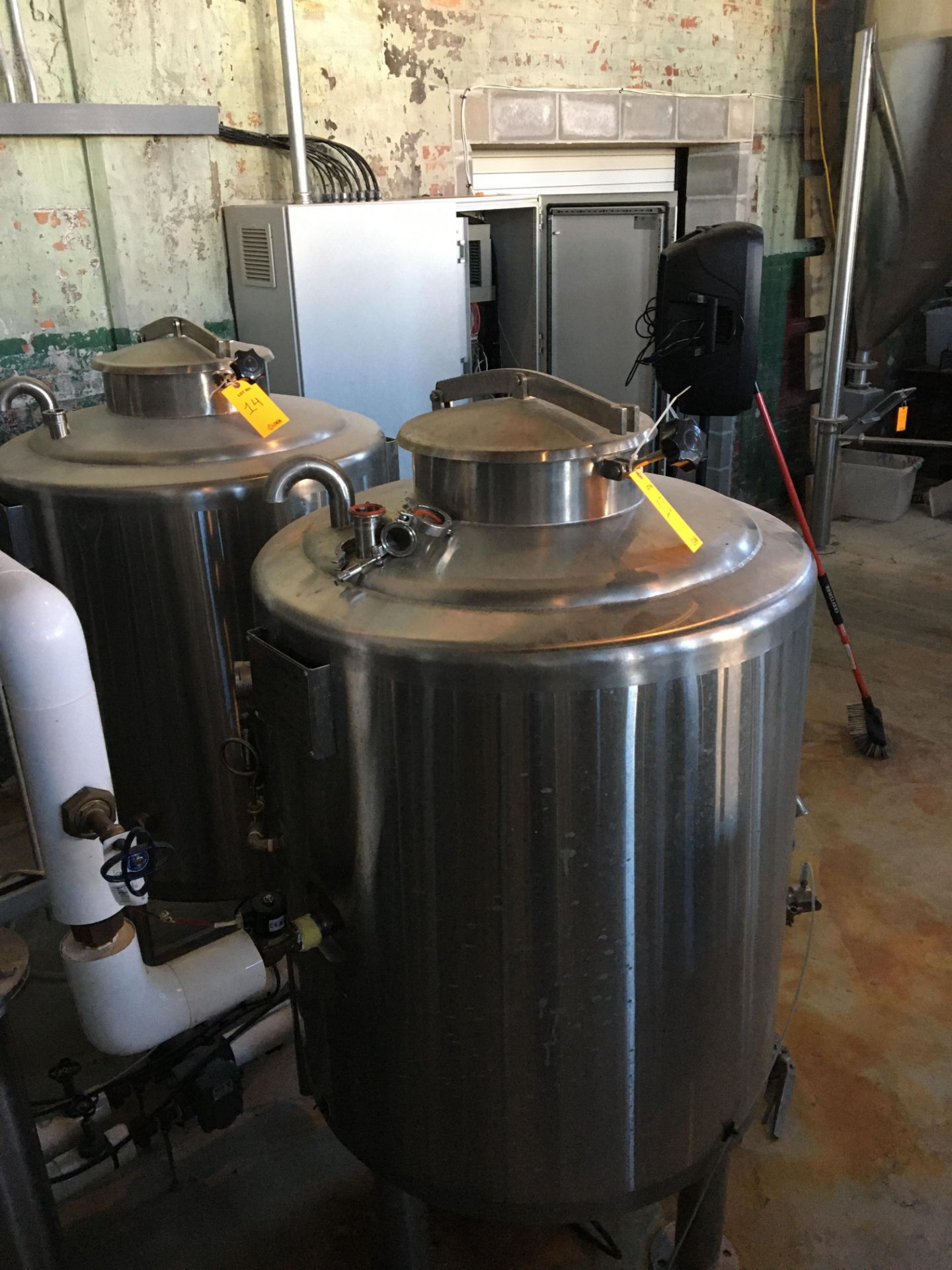 Complete 5 BBL Brewhouse Including 5-BBL Minnetonka Brew kettle/Whirlpool Tank, Stainless Steel; - Image 57 of 66