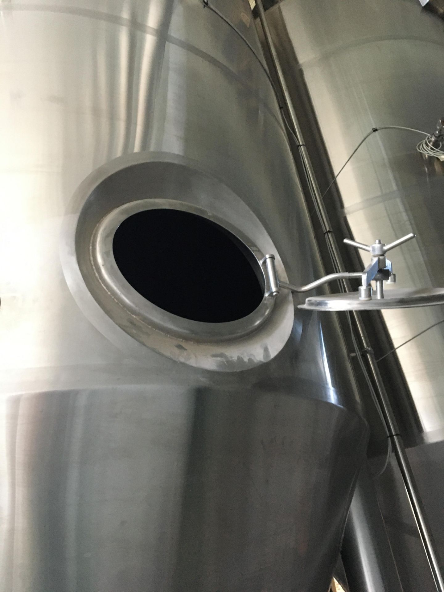 80-BBL Minnetonka Fermentation Tank, Model 80-BBL, Year 2017, Stainless Steel; Vessel store wort and - Image 6 of 9