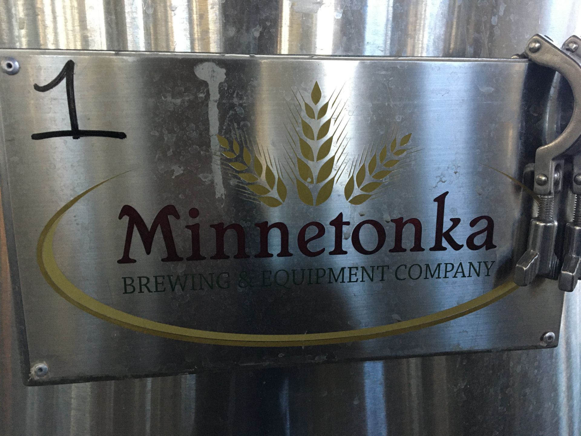 5-BBL Minnetonka Bright Tank, Stainless Steel; storage for finished beer - Image 7 of 8
