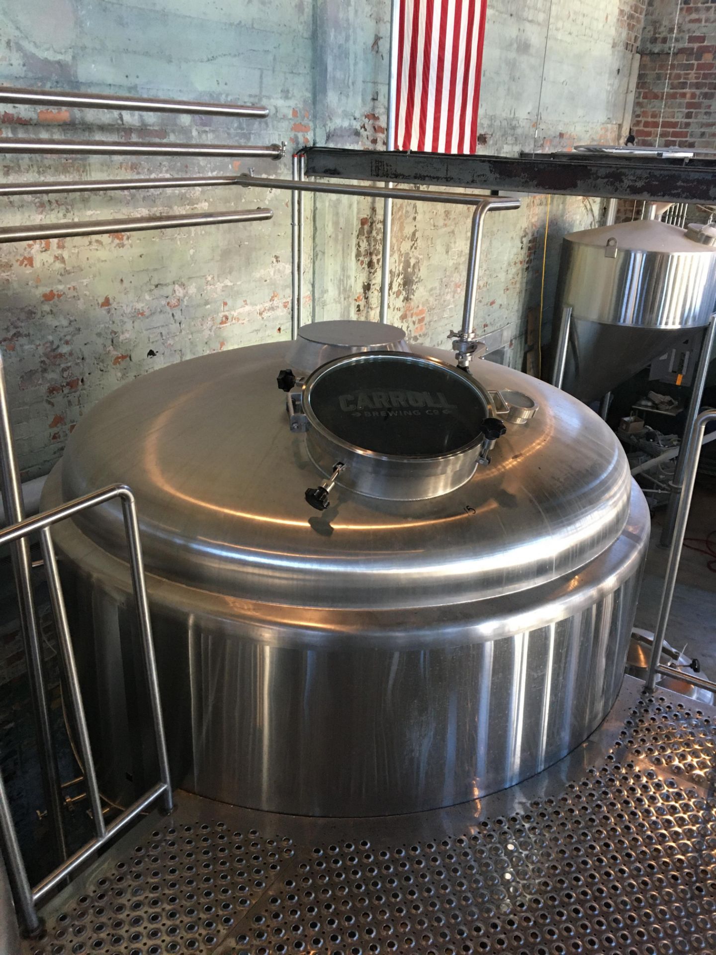 Complete 20 BBL Brewhouse Including 20-BBL Minnetonka Whirlpool Tank Stainless Steel; - Image 4 of 75
