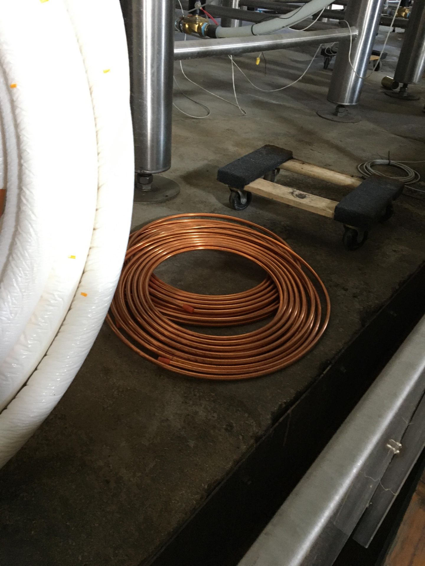 Approx. 500 Feet of Copper Pipe, Copper Pipe; only the copper pipe to do with the brewery - Image 27 of 29