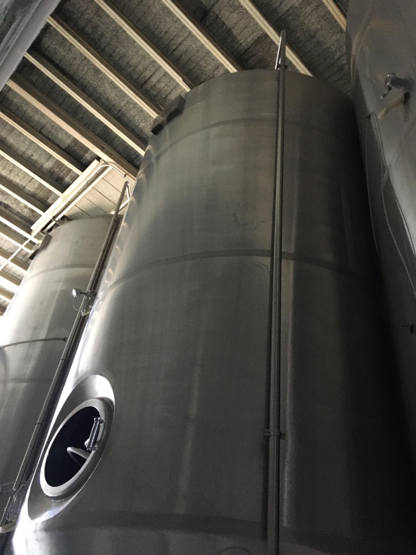 80-BBL Minnetonka Fermentation Tank, Model 80-BBL, Year 2017, Stainless Steel; Vessel store wort and - Image 3 of 8