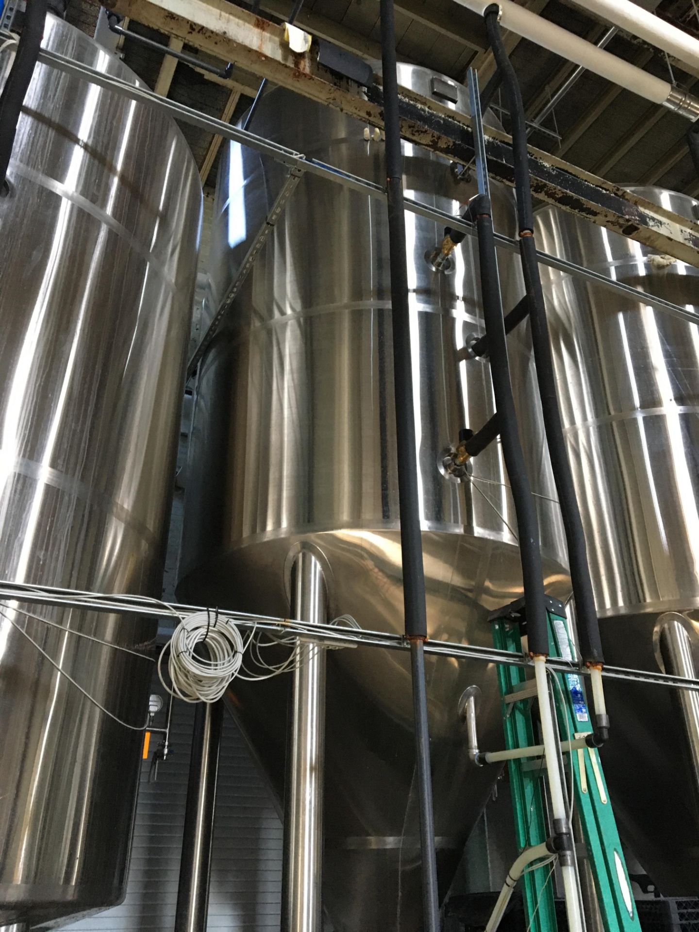 80-BBL Minnetonka Fermentation Tank, Model 80-BBL, Year 2017, Stainless Steel; Vessel store wort and - Image 4 of 14