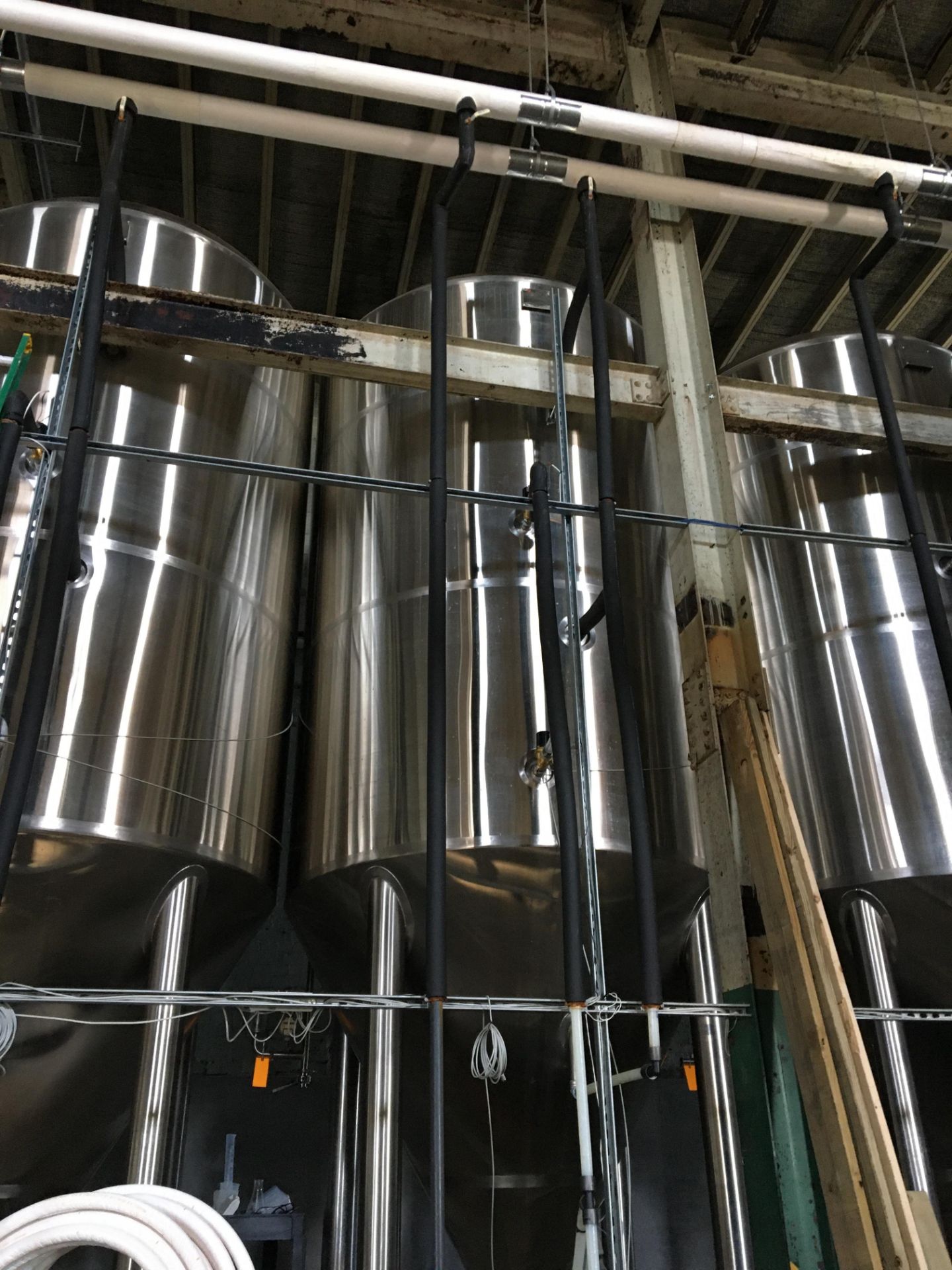 80-BBL Minnetonka Fermentation Tank, Model 80-BBL, Year 2017, Stainless Steel; Vessel store wort and - Image 2 of 15