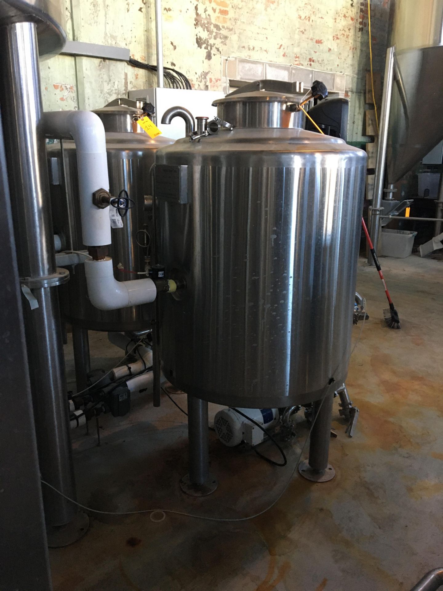Complete 5 BBL Brewhouse Including 5-BBL Minnetonka Brew kettle/Whirlpool Tank, Stainless Steel; - Image 55 of 66