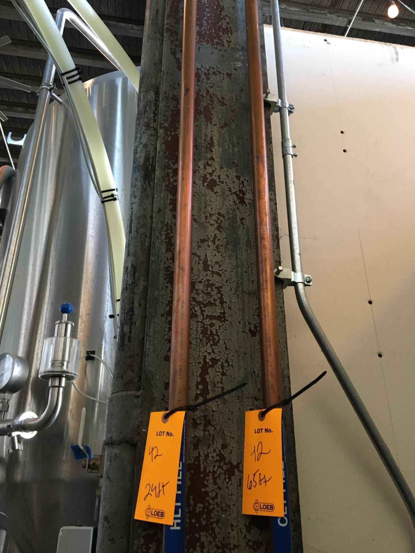 Approx. 500 Feet of Copper Pipe, Copper Pipe; only the copper pipe to do with the brewery - Image 10 of 29