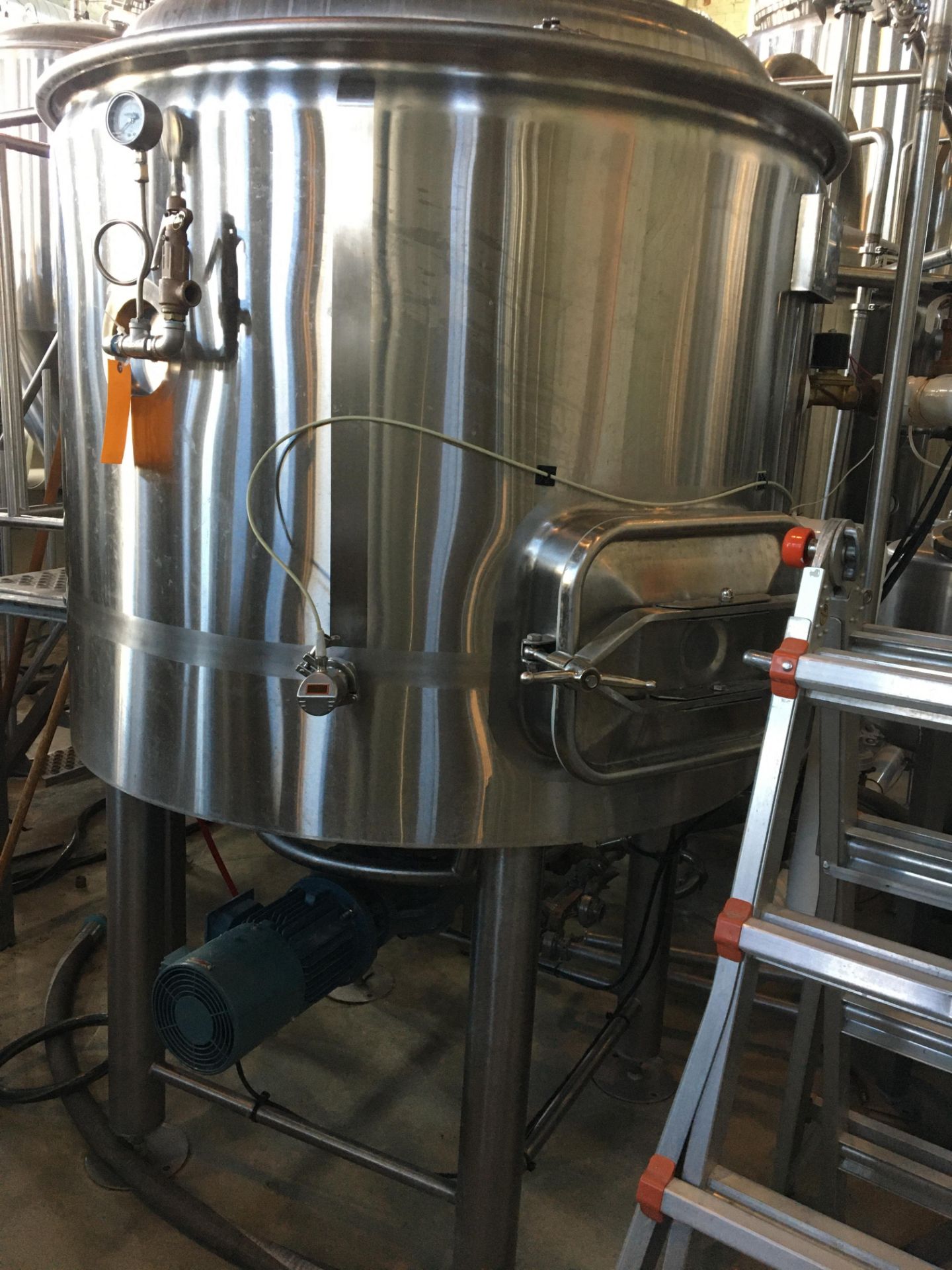 Complete 5 BBL Brewhouse Including 5-BBL Minnetonka Brew kettle/Whirlpool Tank, Stainless Steel; - Image 41 of 66