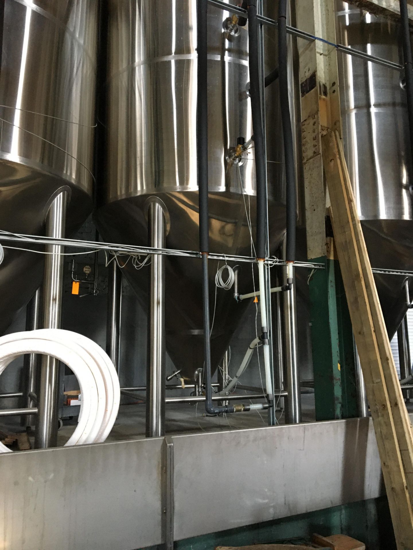 80-BBL Minnetonka Fermentation Tank, Model 80-BBL, Year 2017, Stainless Steel; Vessel store wort and - Image 3 of 15