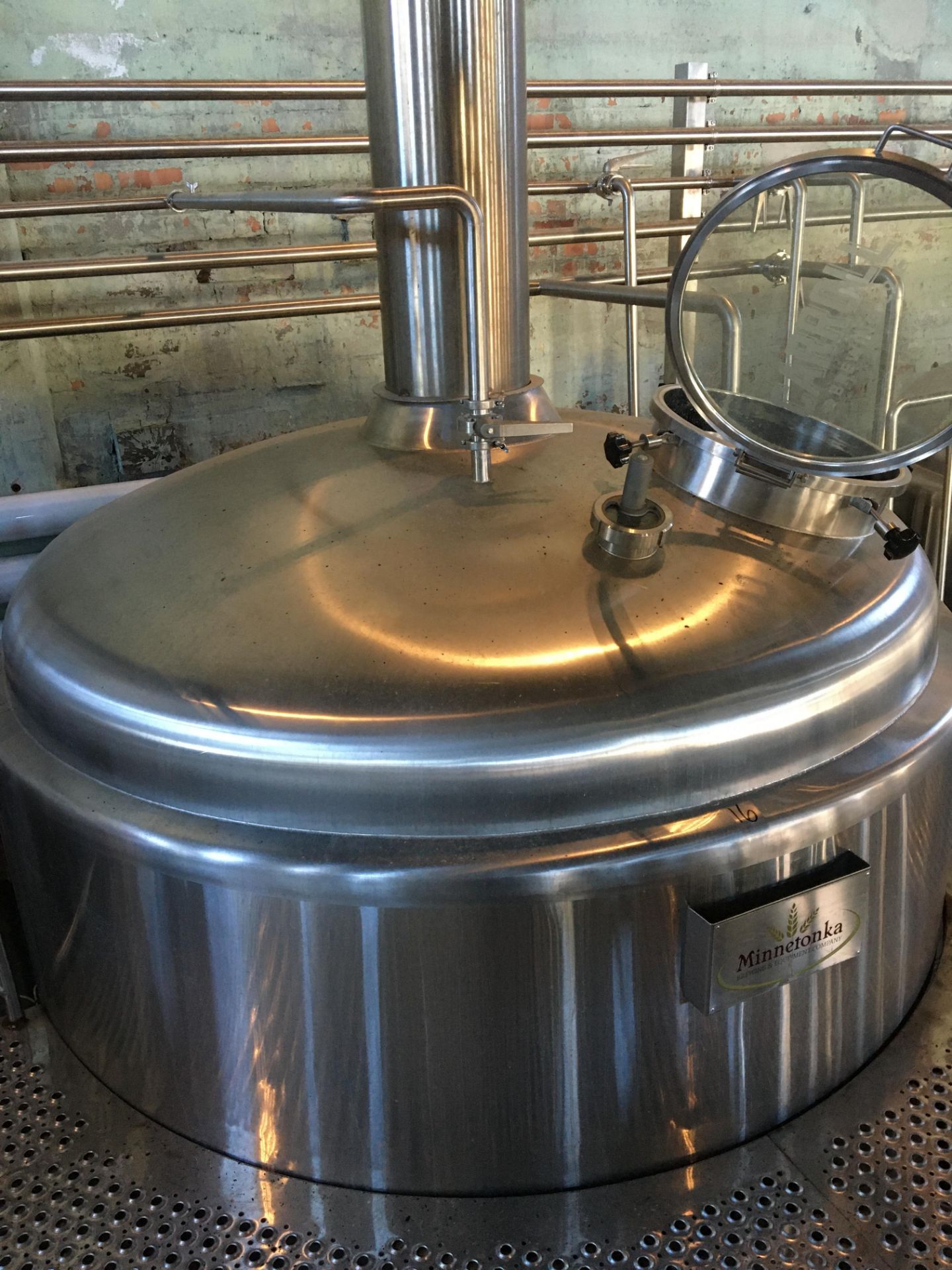 Complete 20 BBL Brewhouse Including 20-BBL Minnetonka Whirlpool Tank Stainless Steel; - Image 27 of 75