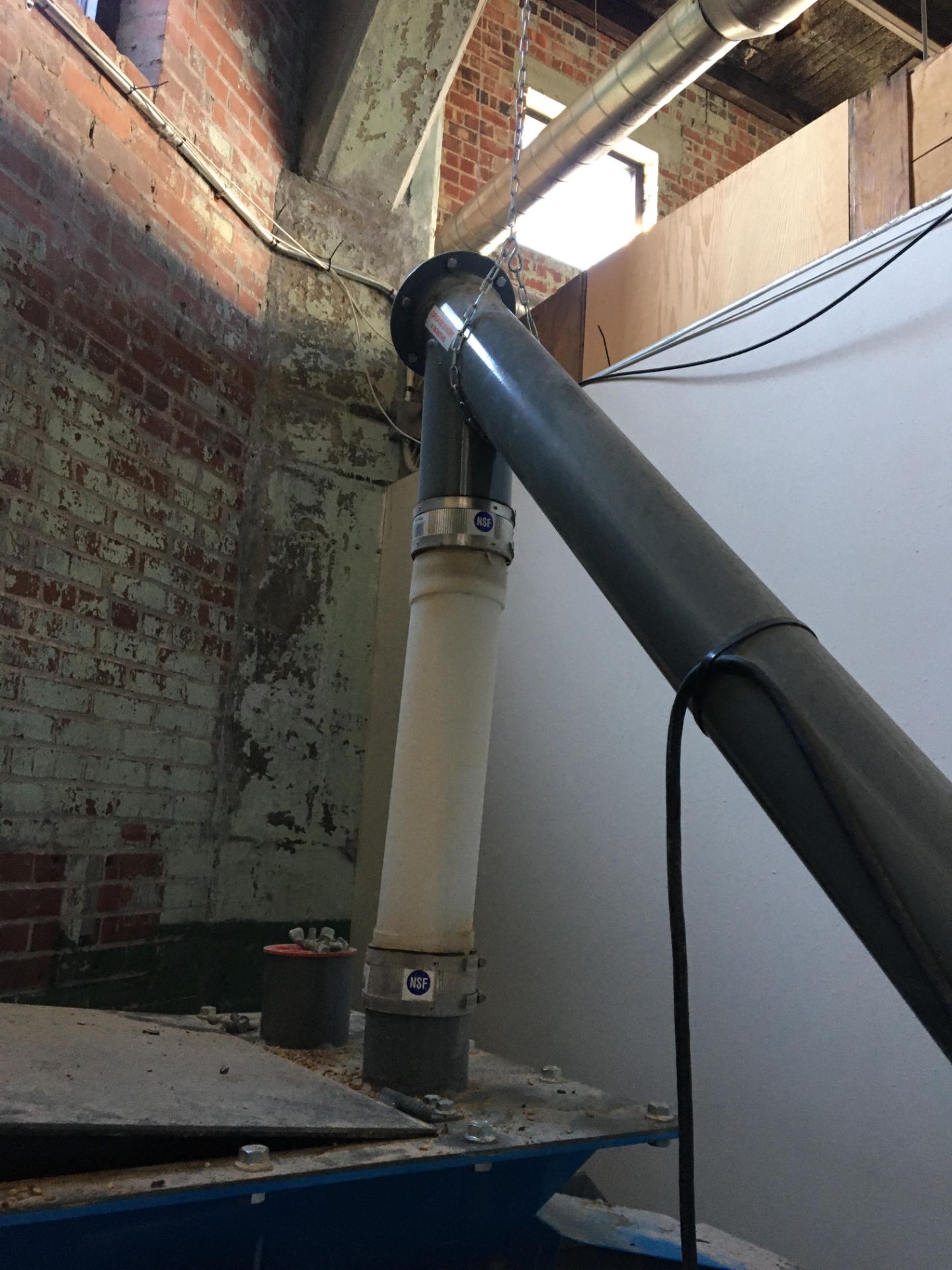 EAI- Easy Automation Inc Short Auger, Metal; The Auger used to transfer uncracked grain from a - Image 7 of 9