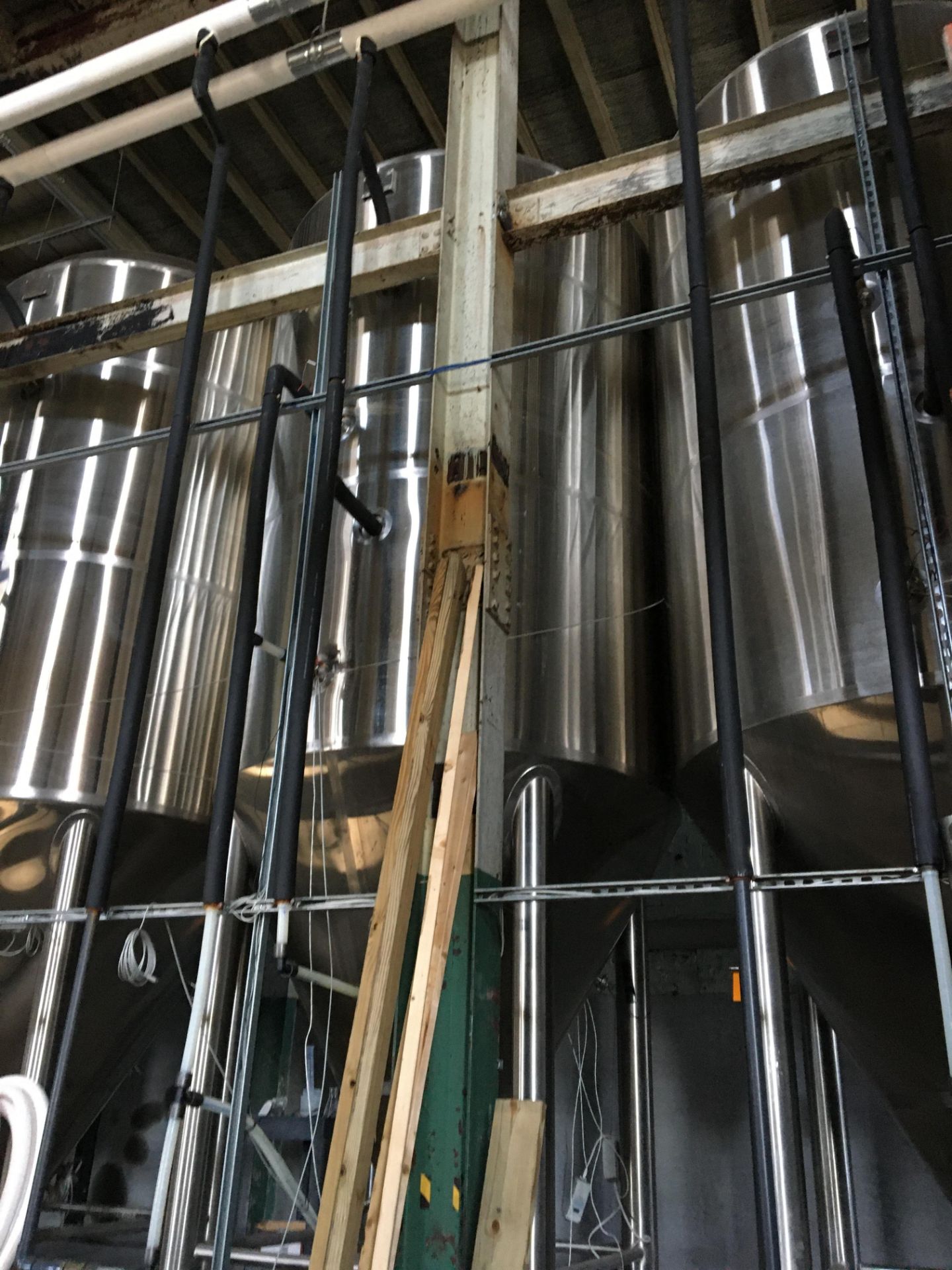 80-BBL Minnetonka Fermentation Tank, Model 80-BBL, Year 2017, Stainless Steel; Vessel store wort and - Image 5 of 15
