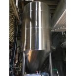 80-BBL Minnetonka Fermentation Tank, Model 80-BBL, Year 2017, Stainless Steel; Vessel store wort and