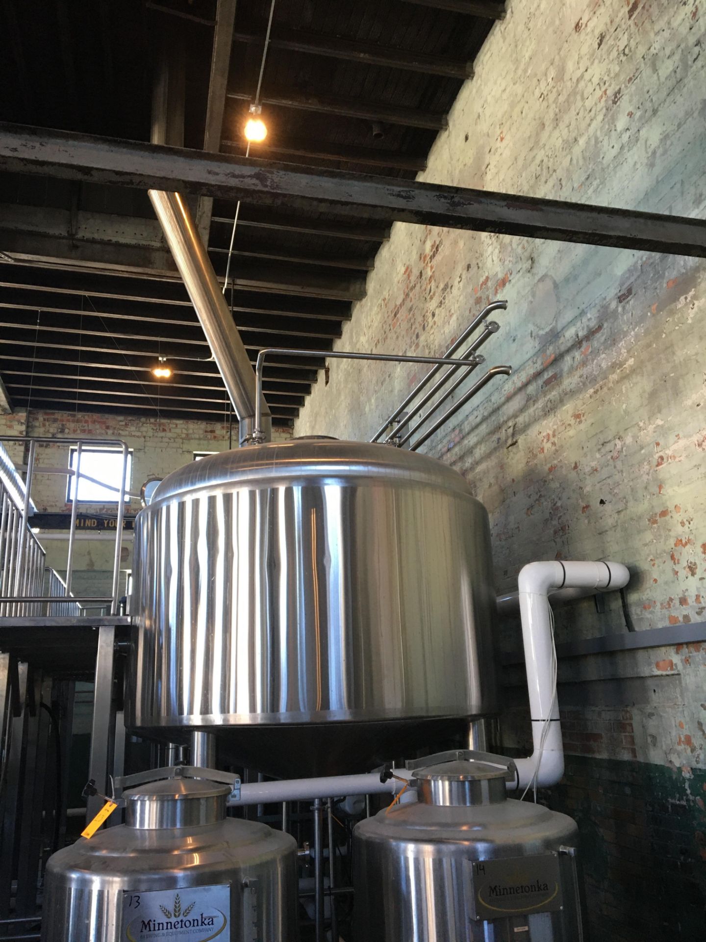 Complete 20 BBL Brewhouse Including 20-BBL Minnetonka Whirlpool Tank Stainless Steel; - Image 2 of 75