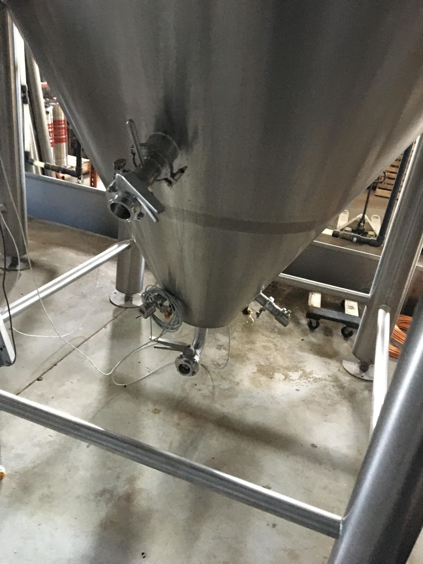 80-BBL Minnetonka Fermentation Tank, Model 80-BBL, Year 2017, Stainless Steel; Vessel store wort and - Image 14 of 15