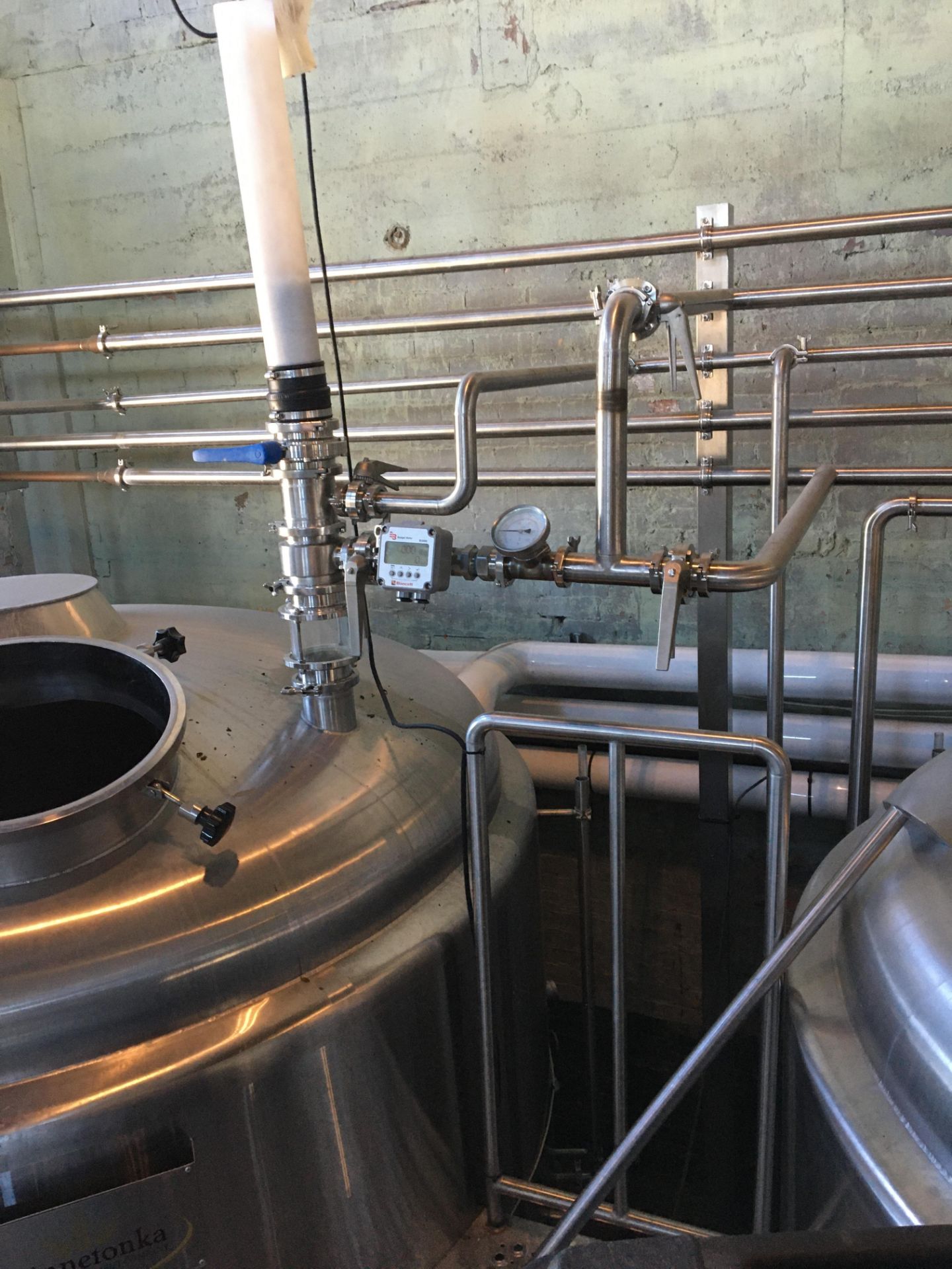 Complete 20 BBL Brewhouse Including 20-BBL Minnetonka Whirlpool Tank Stainless Steel; - Image 46 of 75