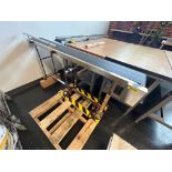 Vevor Mdl ITC Adjustable, 12 Inch Wide x 56 Inch Long Flat Belt Conveyor With Variable Speed