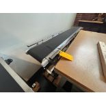 Vevor Mdl ITC Adjustable, 12 Inch Wide x 56 Inch Long Flat Belt Conveyor With Variable Speed