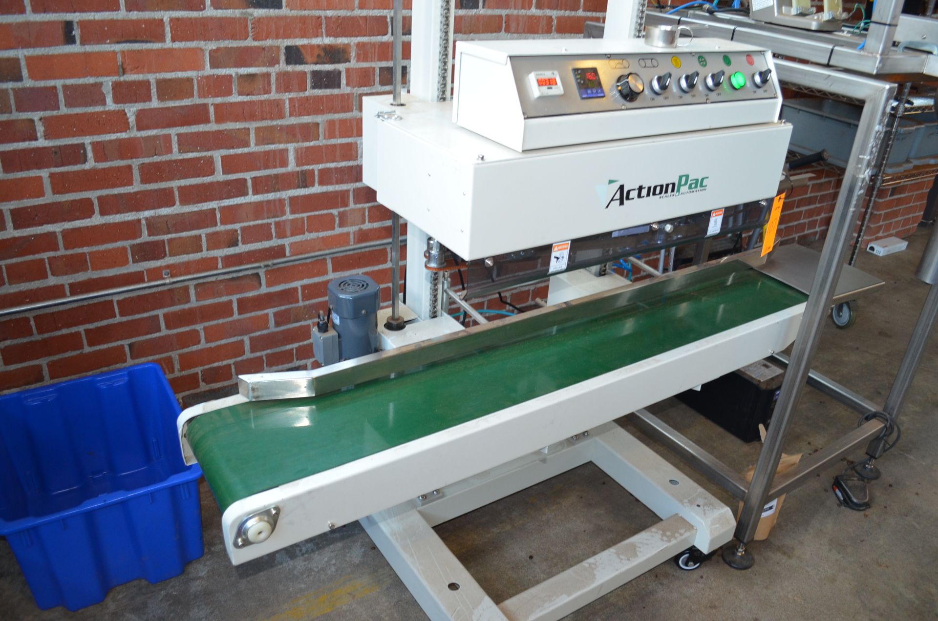 Action Pac Mdl SEAL-E-7, Continuous Inline Band Sealer, 16 Inch Long Seal Section, 9 Inch Wide x - Image 3 of 7