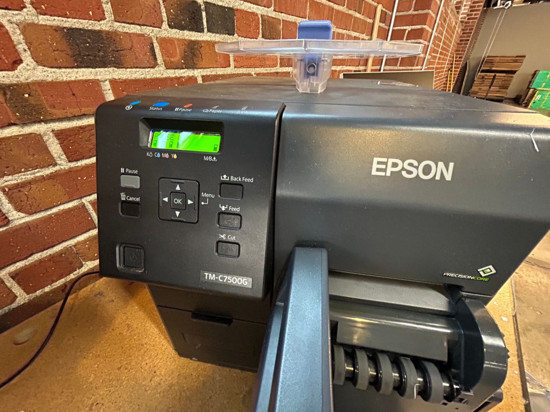 Epson Mdl M326A, Print and Apply Label Printer with (1) Shipping Station Computer, Hewlett Packard - Image 4 of 9