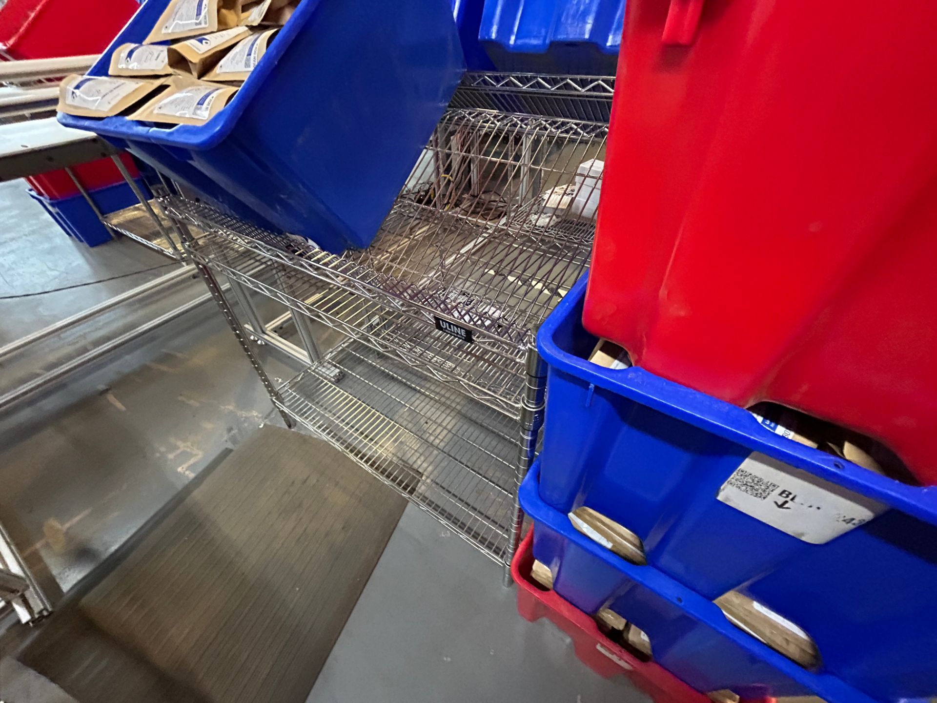 Lot (3) - Uline Metro Sorting / Shipping Carts On Casters, (carts only, no contents) - Image 8 of 8