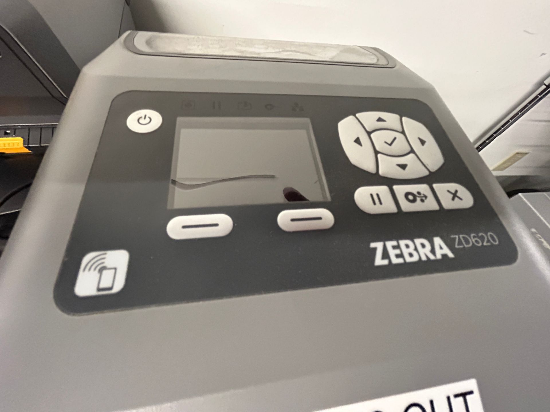 ZEBRA Mdl ZD620, Direct Thermal Label Printer, USB + Ethernet , Networkable, LCD Screen, 203 x 203 - Image 2 of 4