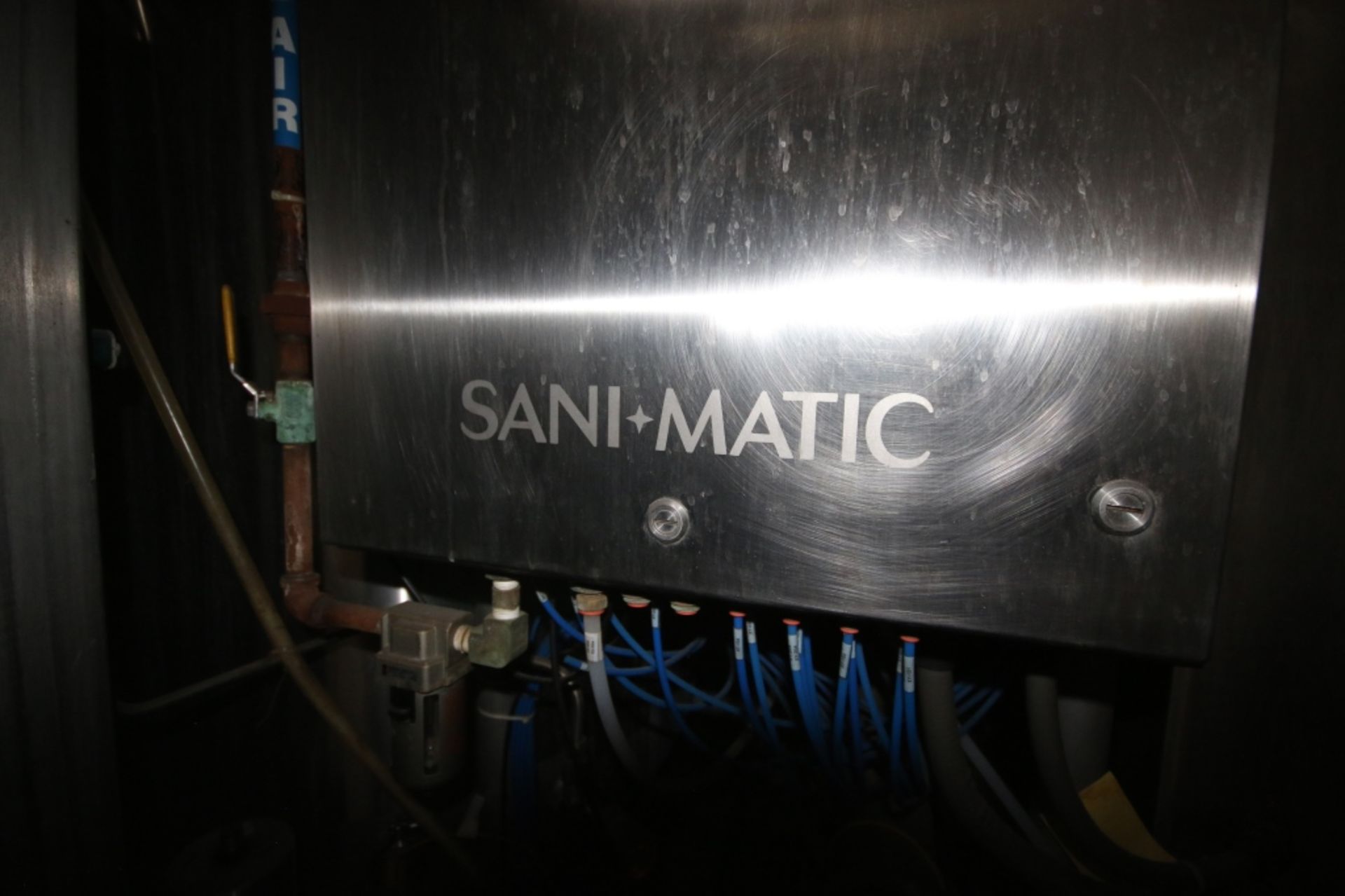 SANI-MATIC 3-Tank CIP System,with Fristam Centrifugal Pump, Associated Valves & Piping, with Control - Image 8 of 15