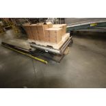 Steel Pallet Scissor Table,with Hydraulic Pump (LOCATED IN CHAMPAIGN, IL) (INV#82530) (LOCATED IN